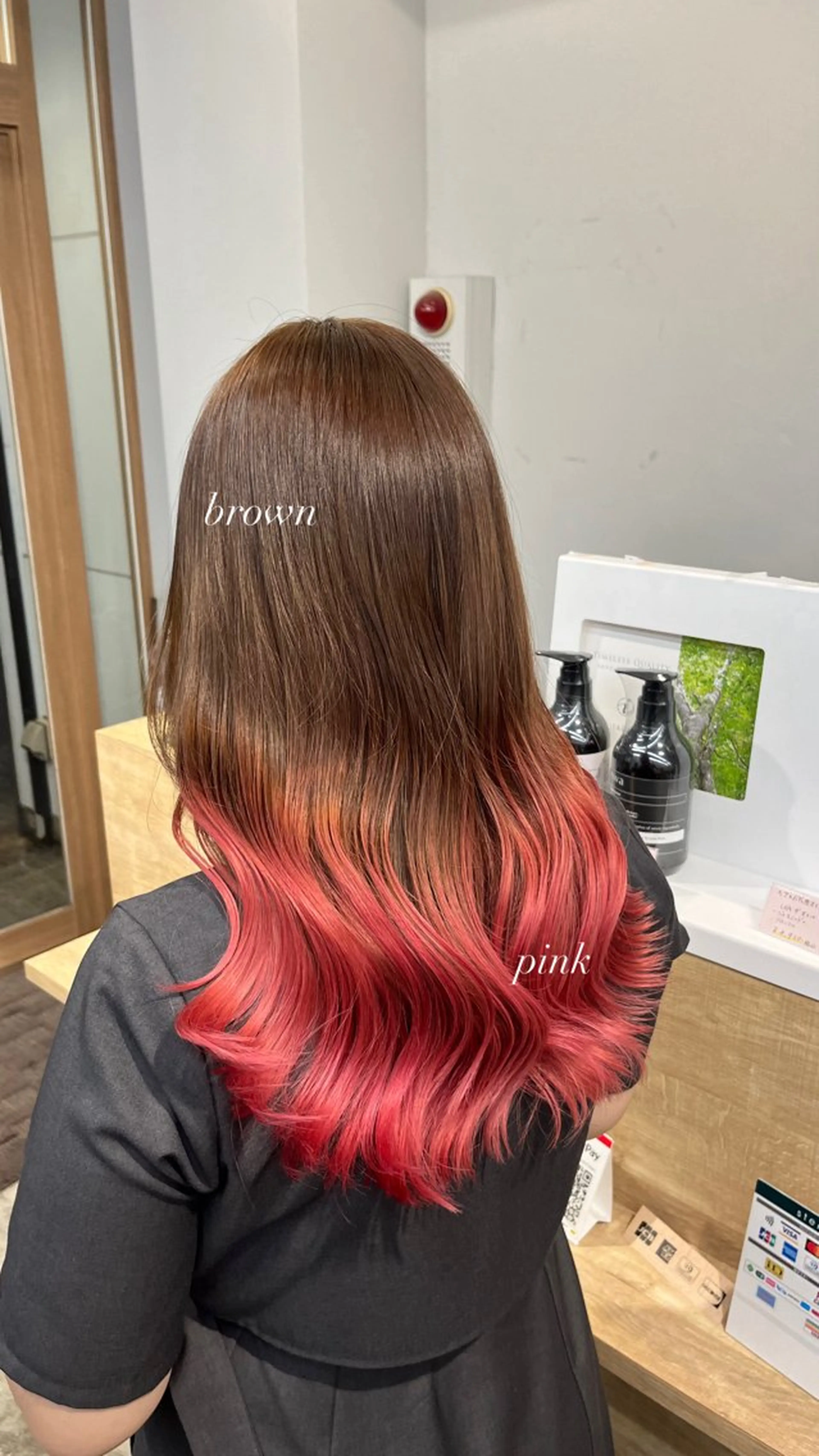 ロング カラー グラデーションカラー Libero 柏 🦋サチ🦋のヘアスタイル
