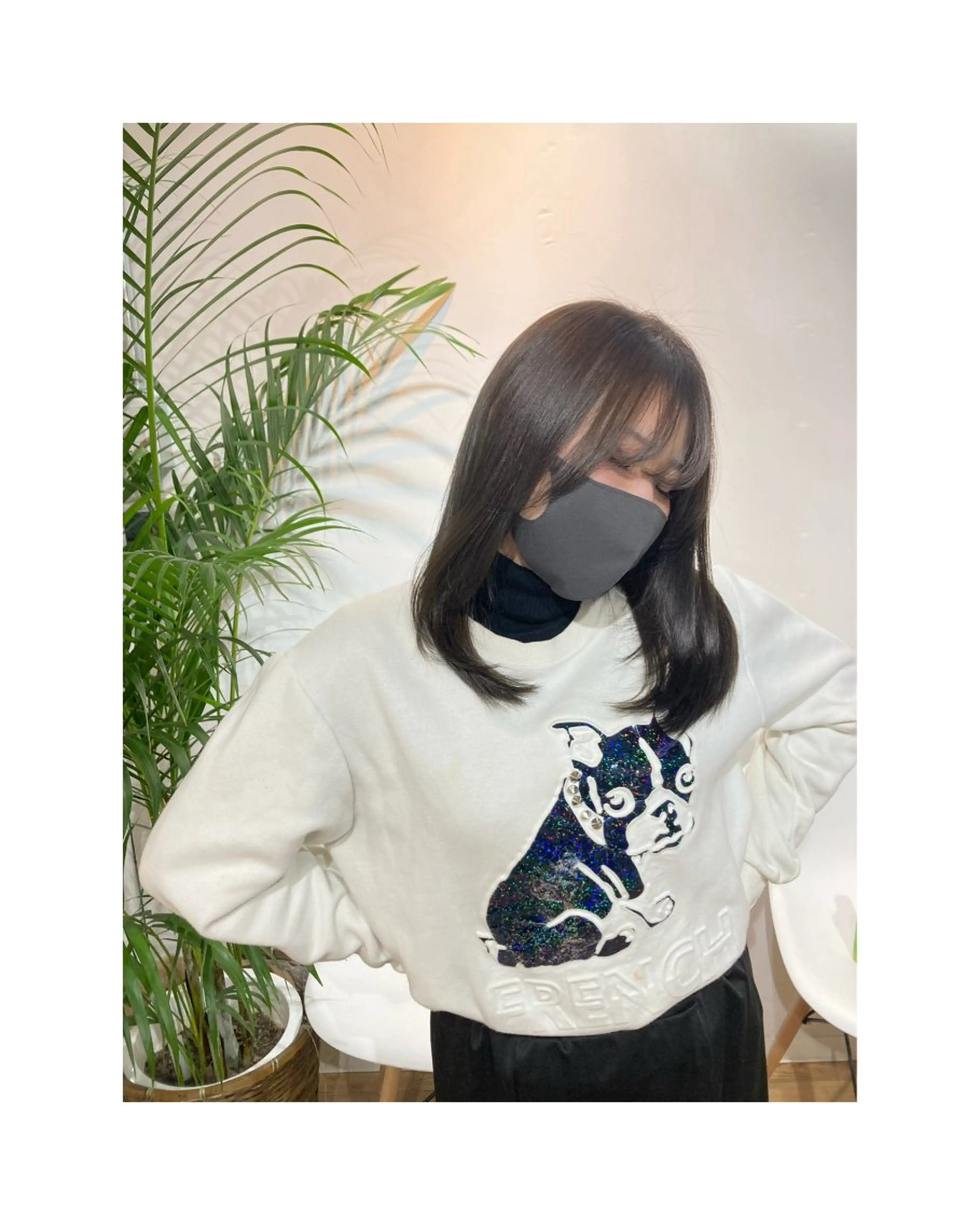 セミロング カット ヘアカラー 『Zen』 juraのヘアスタイル