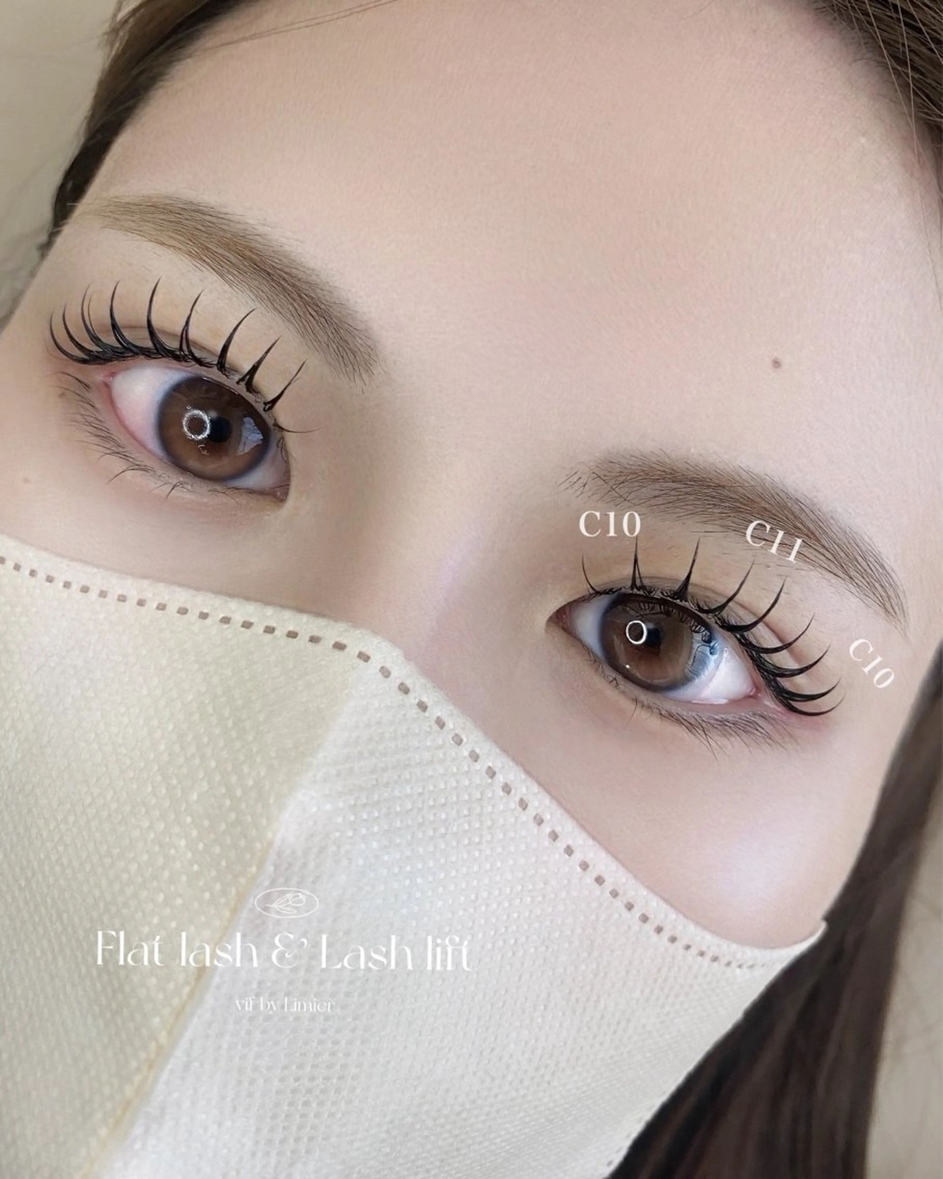 マツエク・マツパ vif mikuのマツエク・マツパデザイン