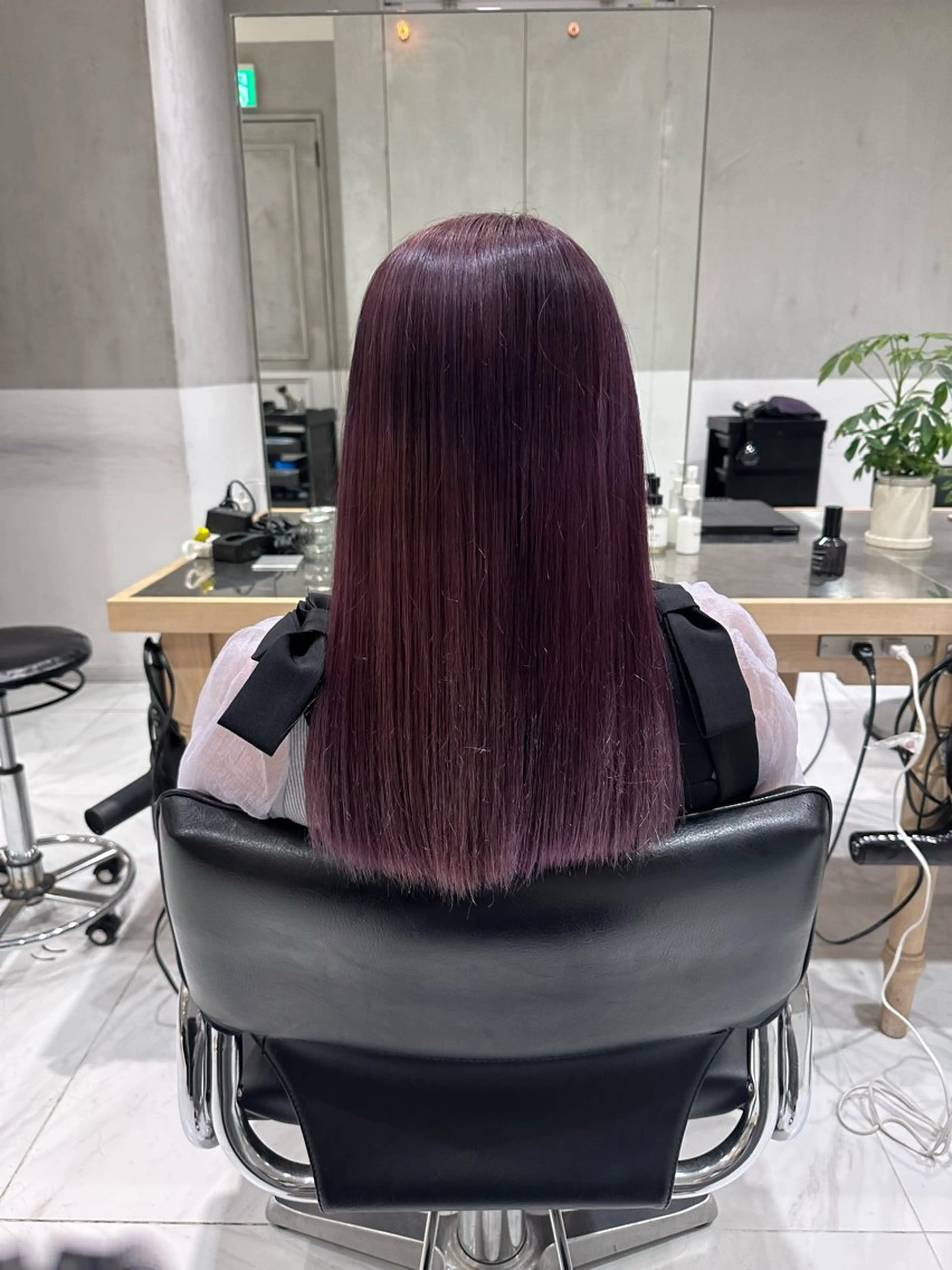 セミロング メンズ/艶カラー Rino🎀のヘアスタイル