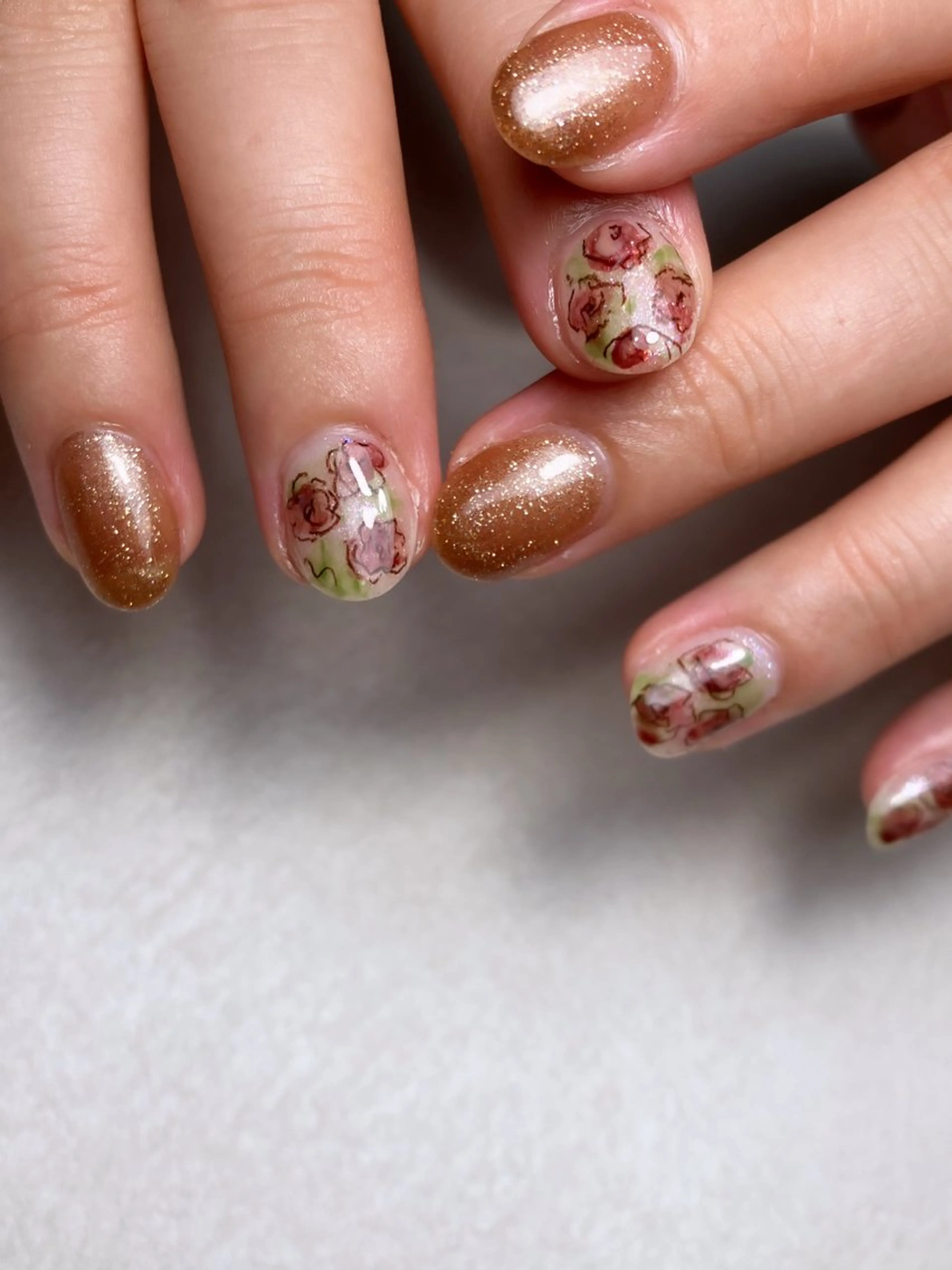 ネイル ハンドネイル PEACE minariのネイルデザイン