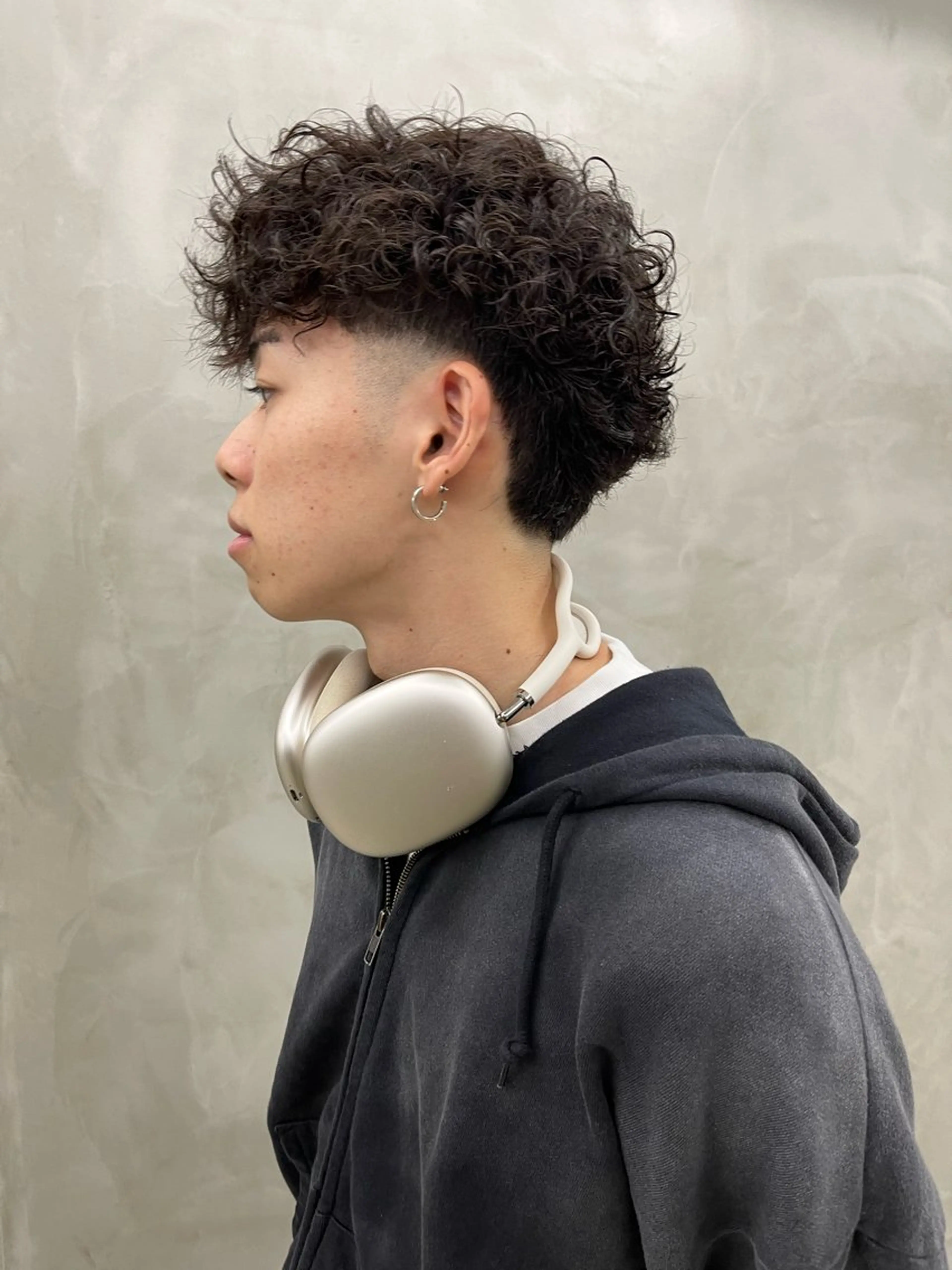 パーマ メンズ カット パーマ メンズカット パーマ[佐橋]のヘアスタイル