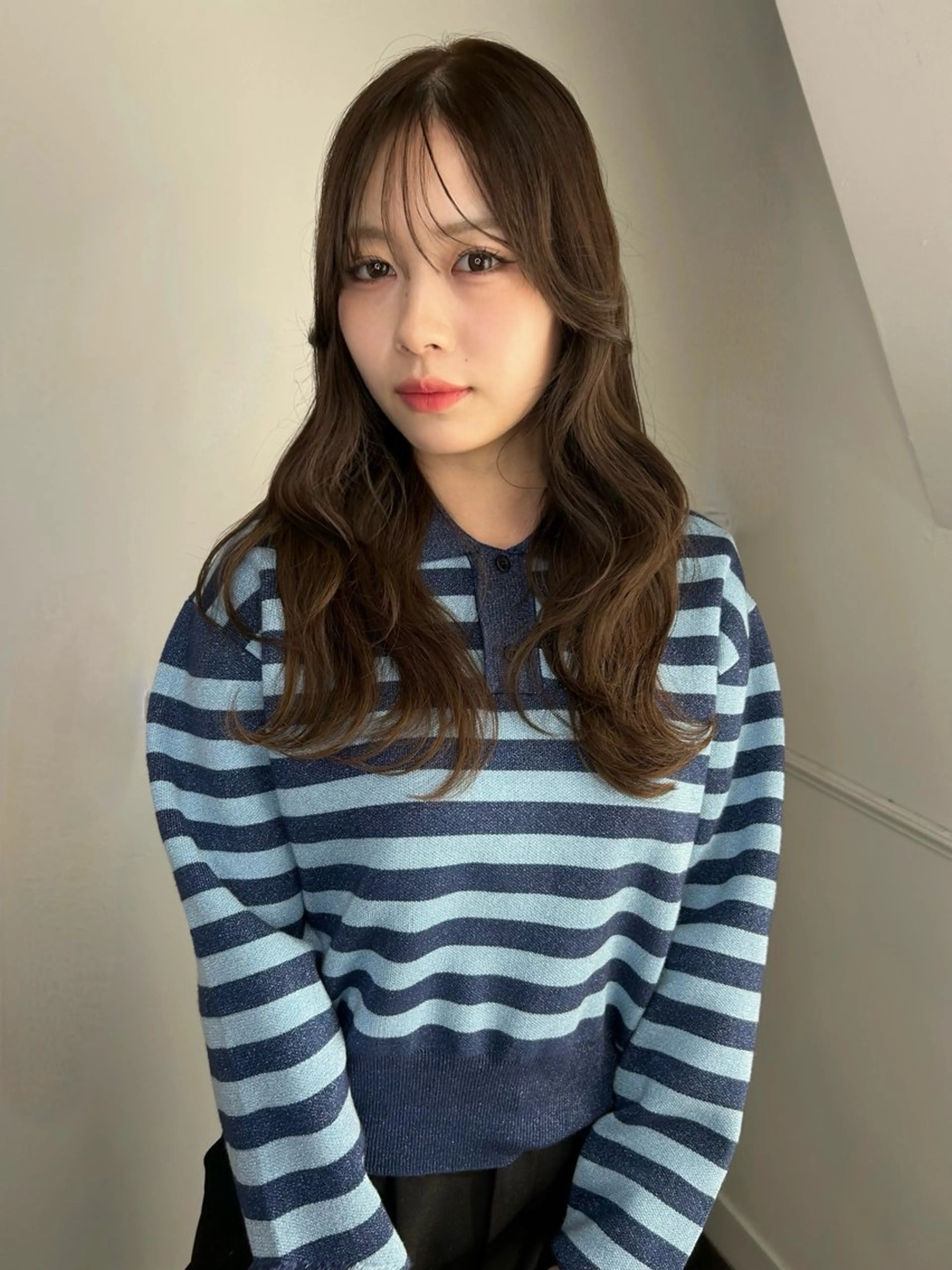 ロング カラー land所属・透明感カラー/レイヤ ー🌙Honokaのヘアスタイル