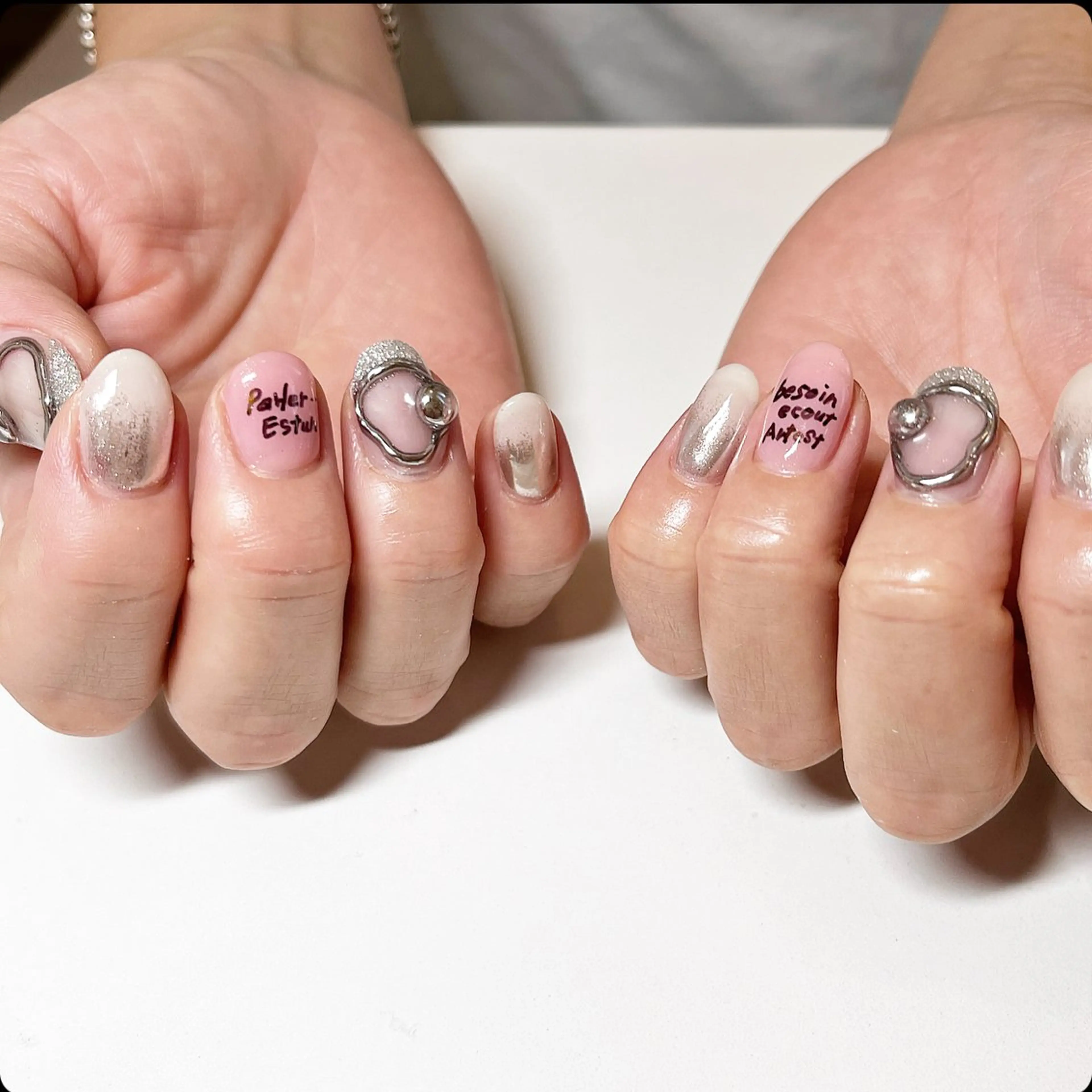 ネイル 持ち込み ハンドネイル nail room  cuore所属・松尾 典子のネイルデザイン