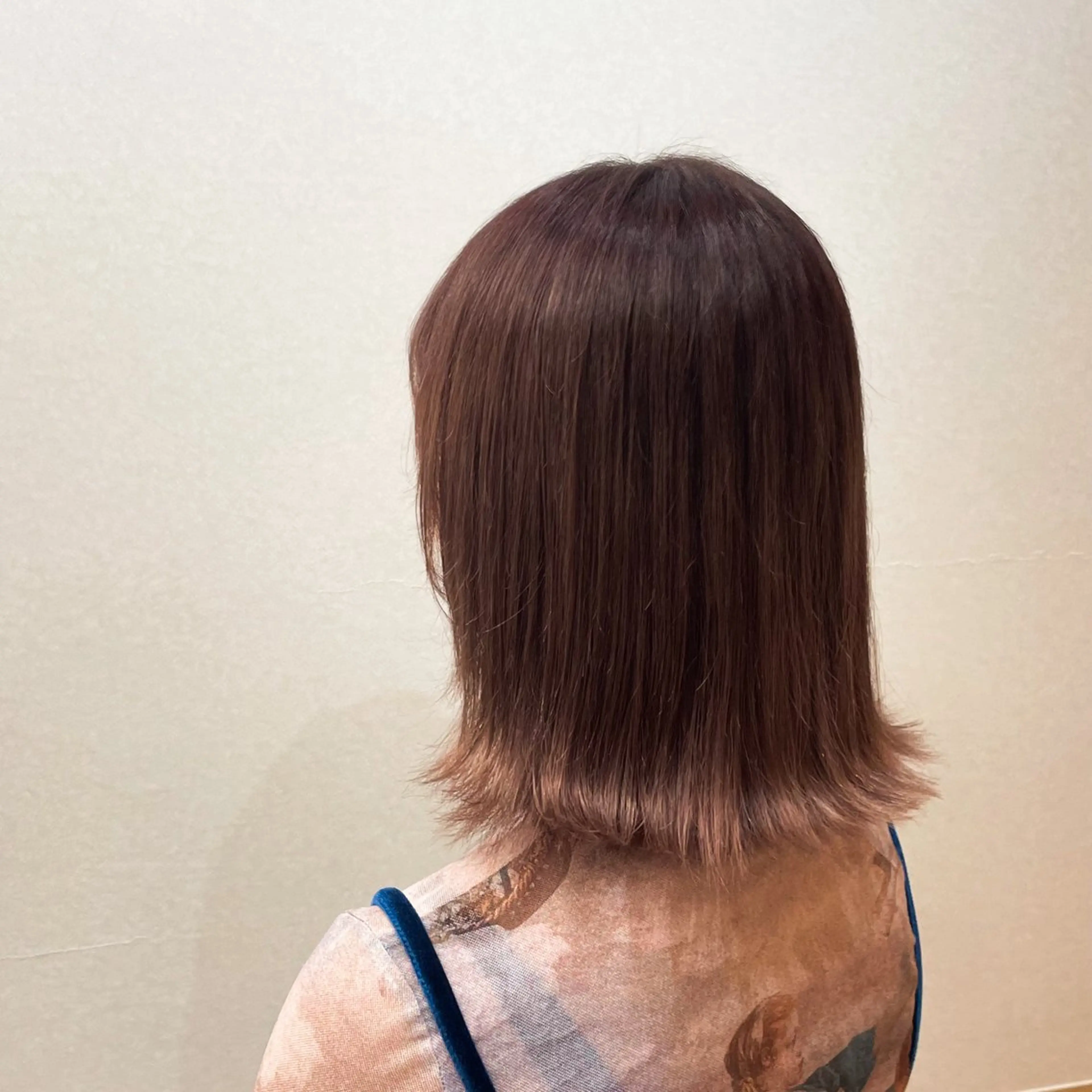 ミディアム 縮毛矯正メンズカット ひなたのヘアスタイル