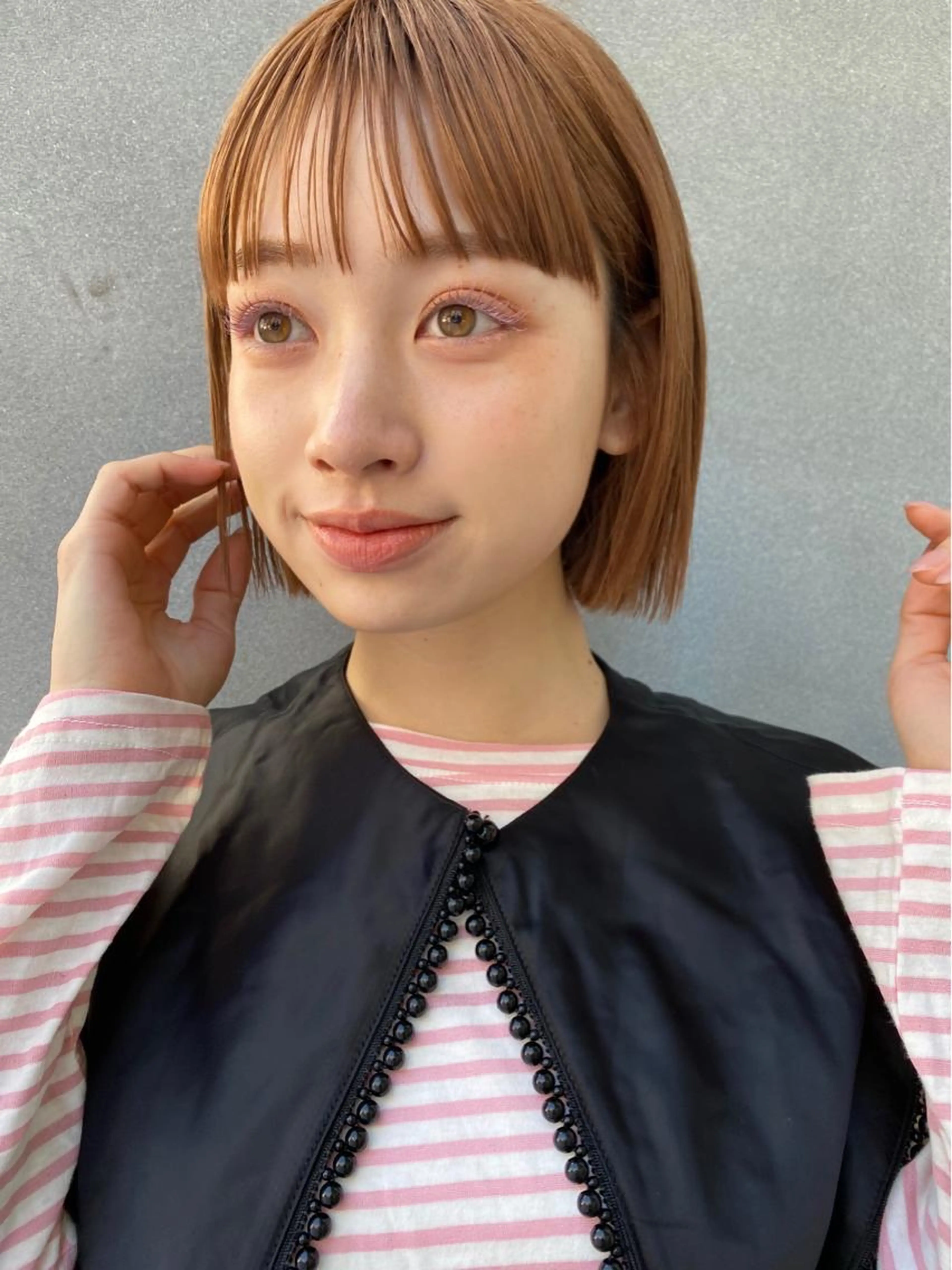 感動の可愛さ✨💓🌈　小顔カット+カラー　❣️🥇の写真