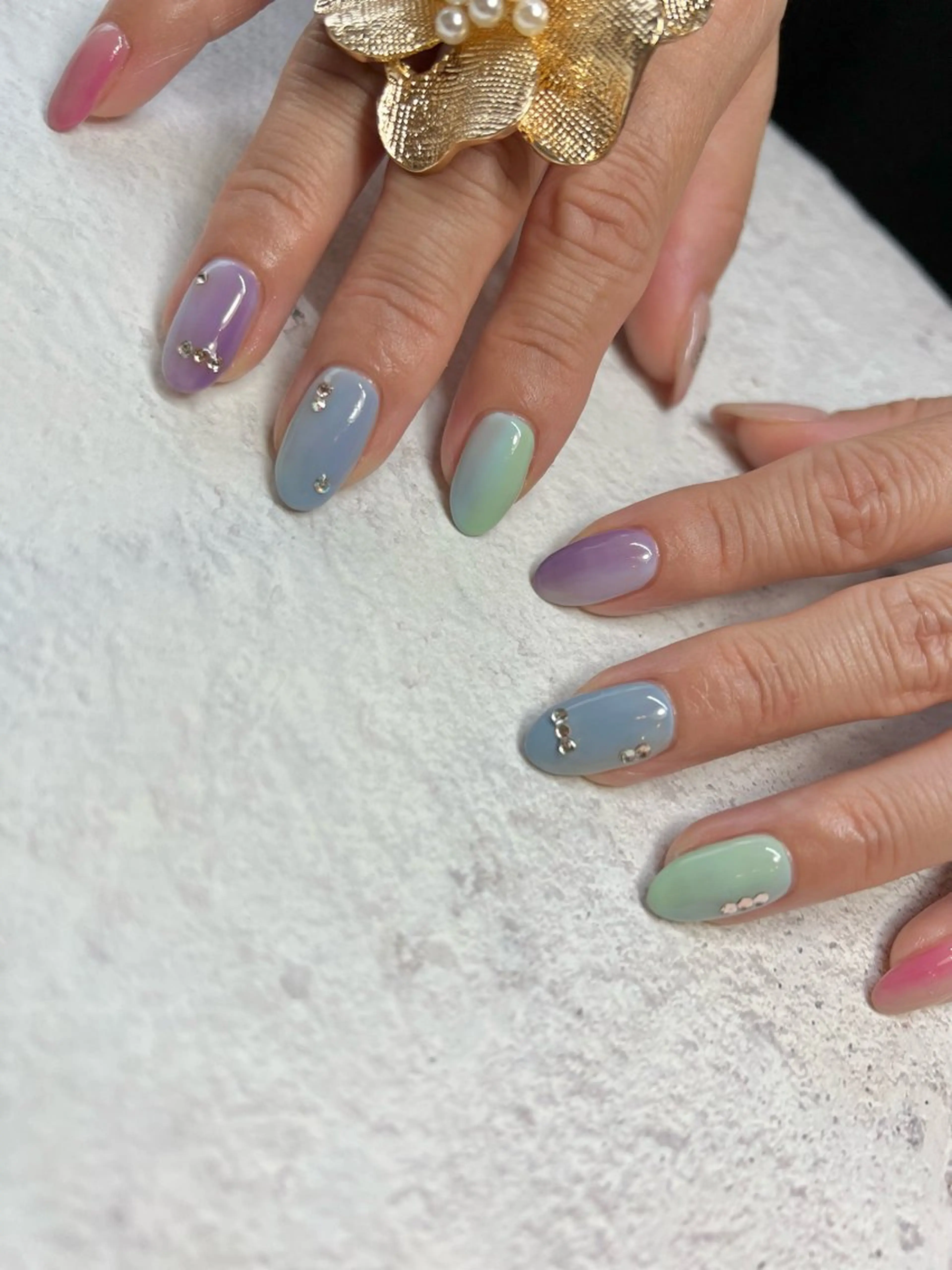 ネイル ハンドネイル Nail Salon&School REPLENDA所属・REPLENDA/ azusa(石井梓)のネイルデザイン