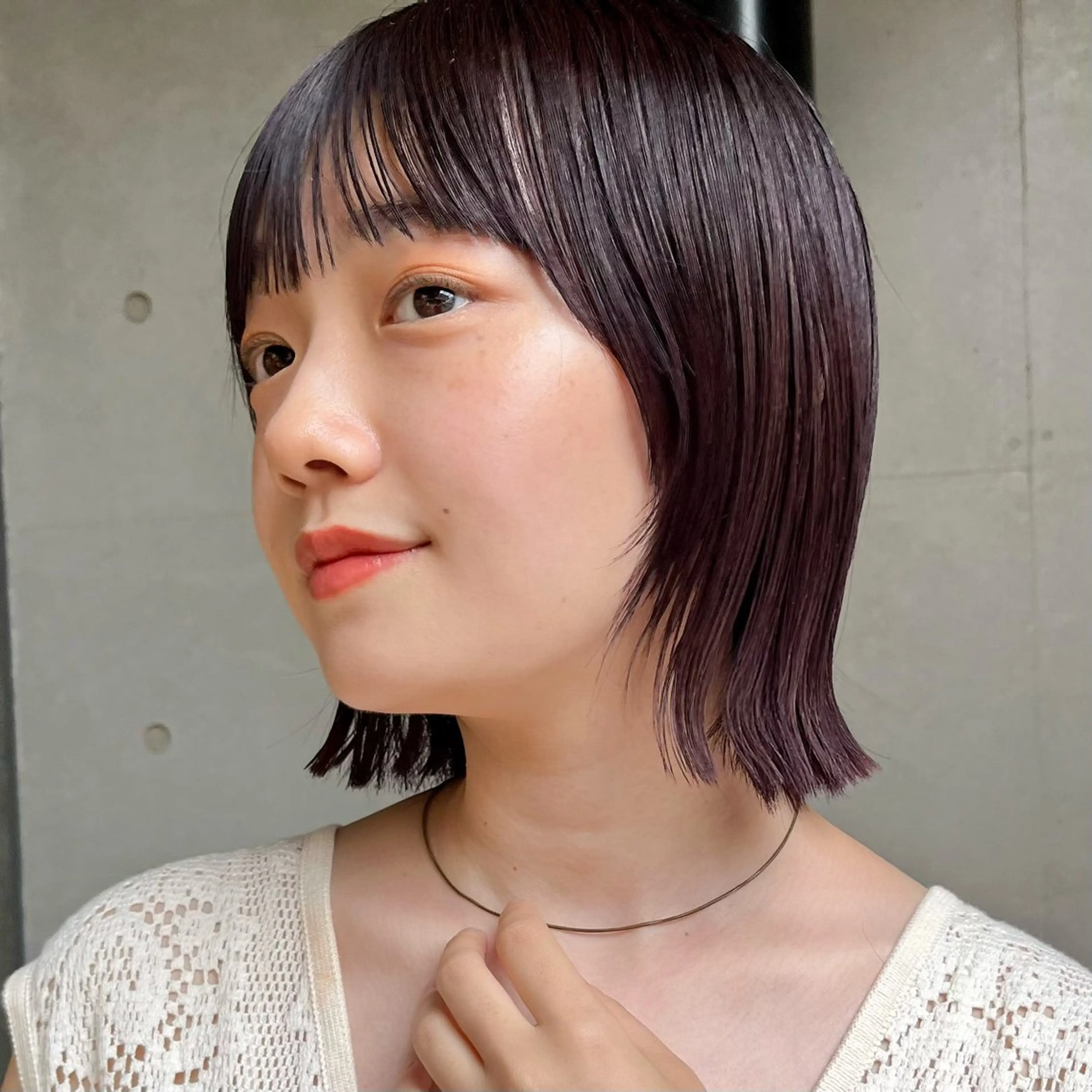 ショート カラー 暖色/艶髪/ボブ/ ショート/Ayaのヘアスタイル