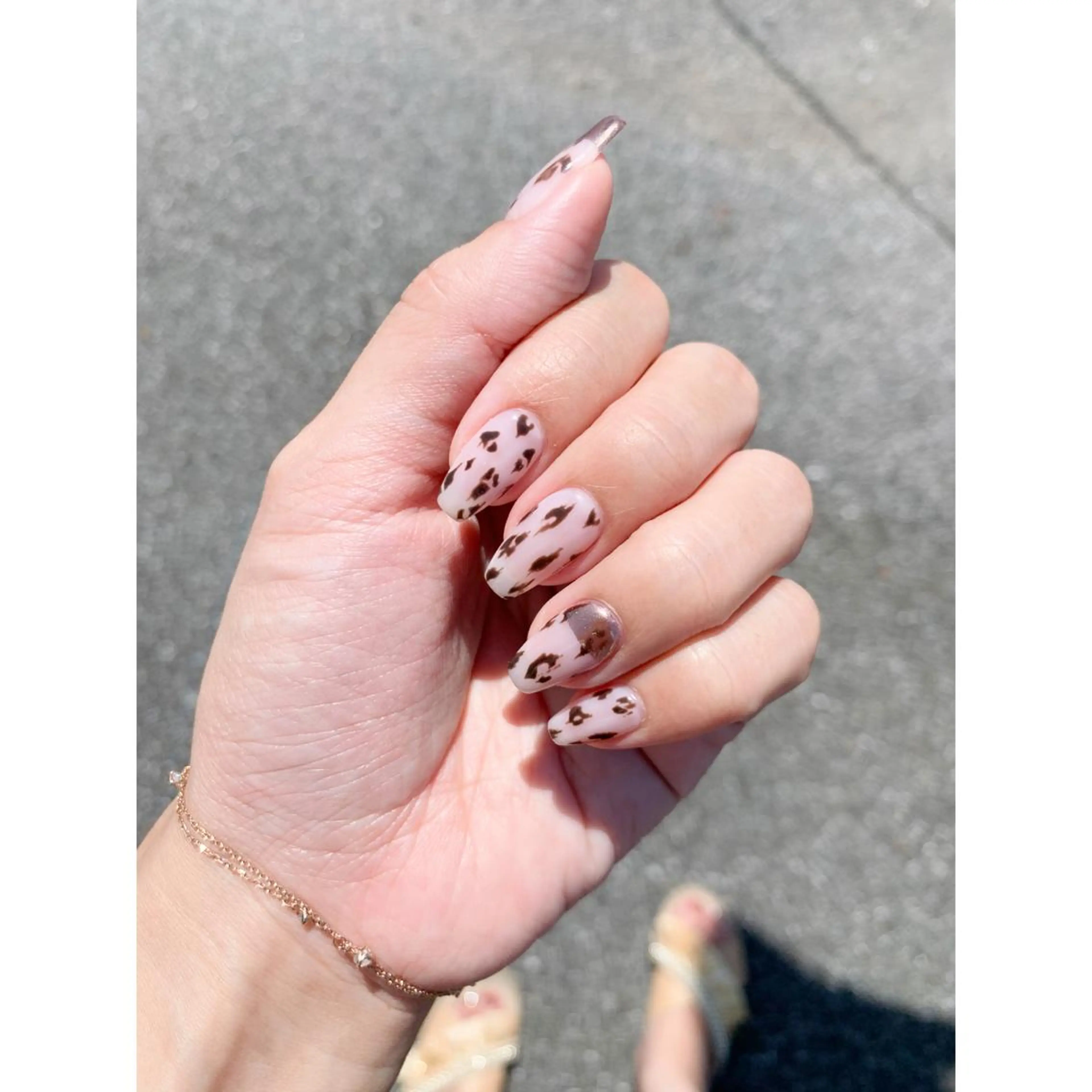 ネイル アニマル柄 nailsalon maluriのネイルデザイン