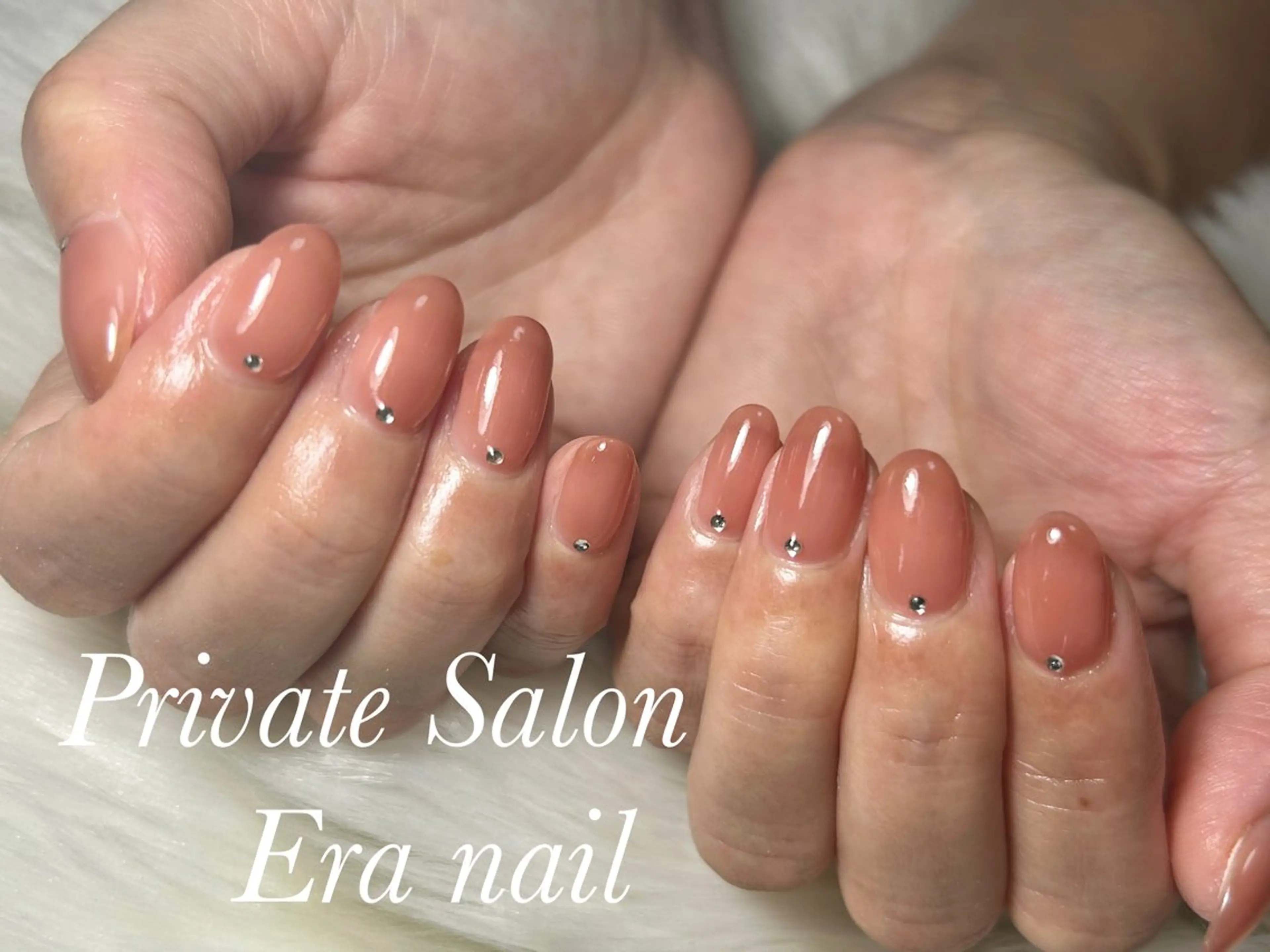 ネイル ワンカラーネイル ハンドネイル Era nailのネイルデザイン