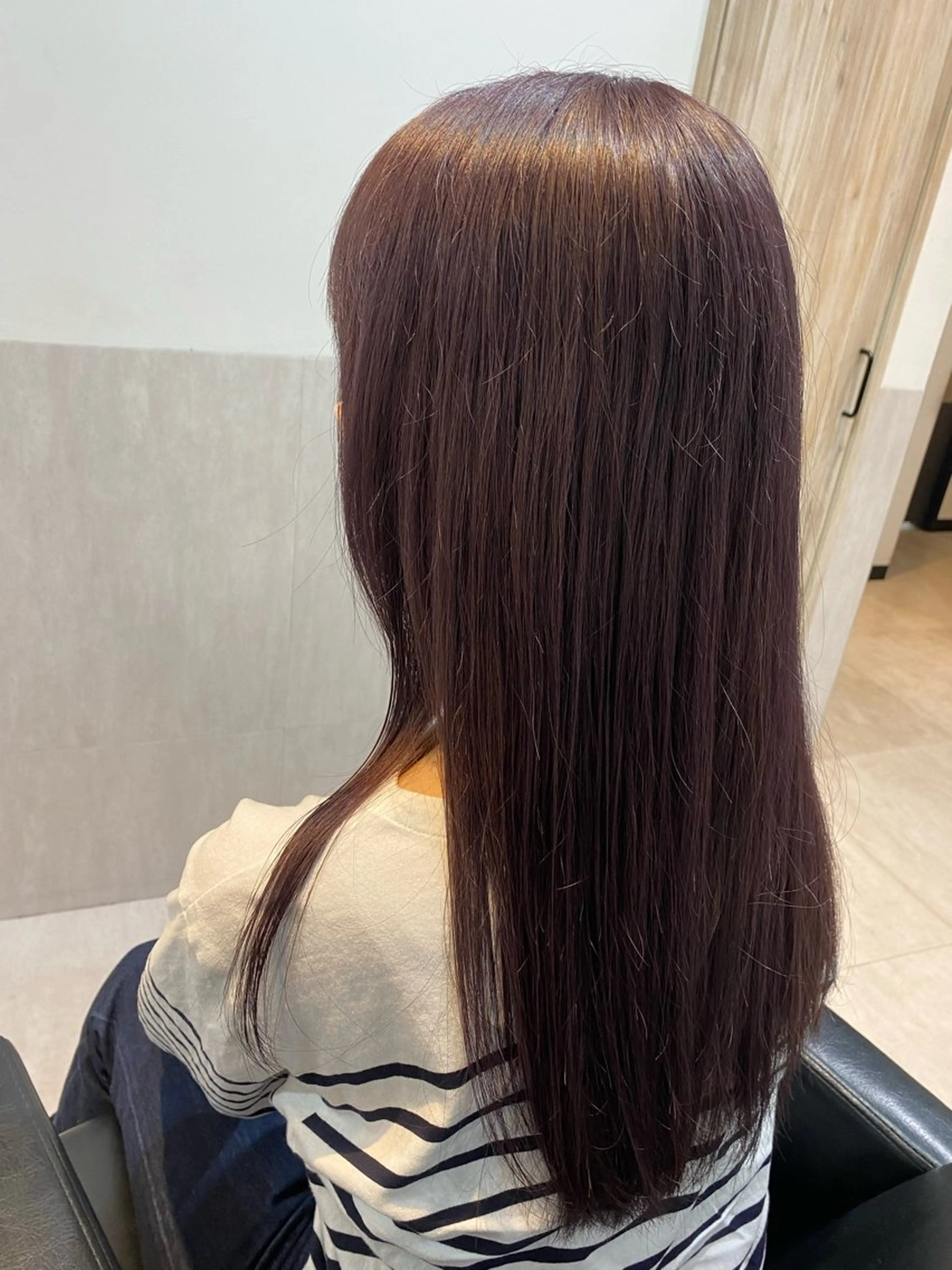 ロング OAK×NACHUL所属・🐑✨ 丸山紗耶佳のヘアスタイル