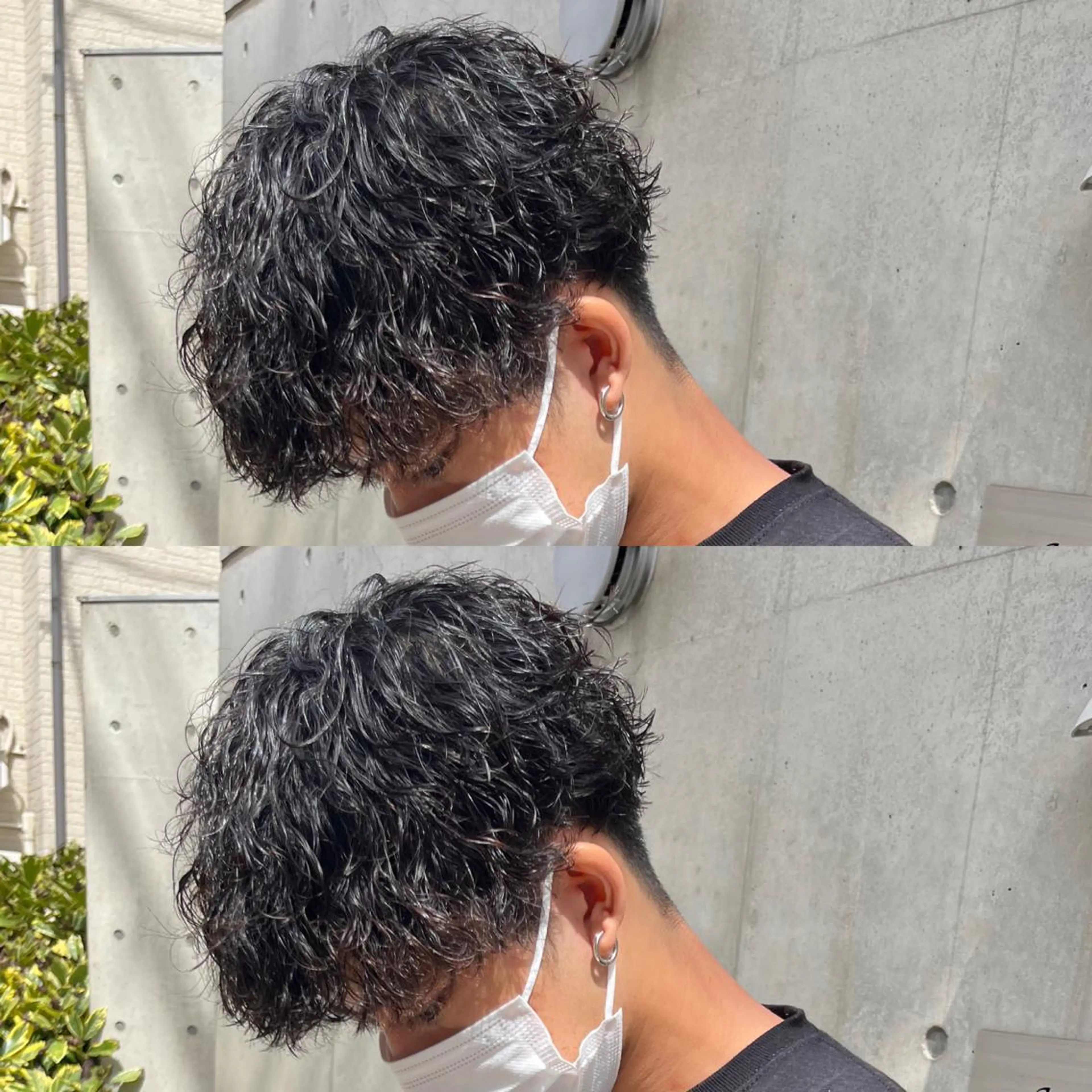 ショート パーマ ヘアアレンジ メンズ マッシュ メンズパーマ スパイラルパーマ カット パーマ メンズパーマの達人 🌟川内絵人のヘアスタイル