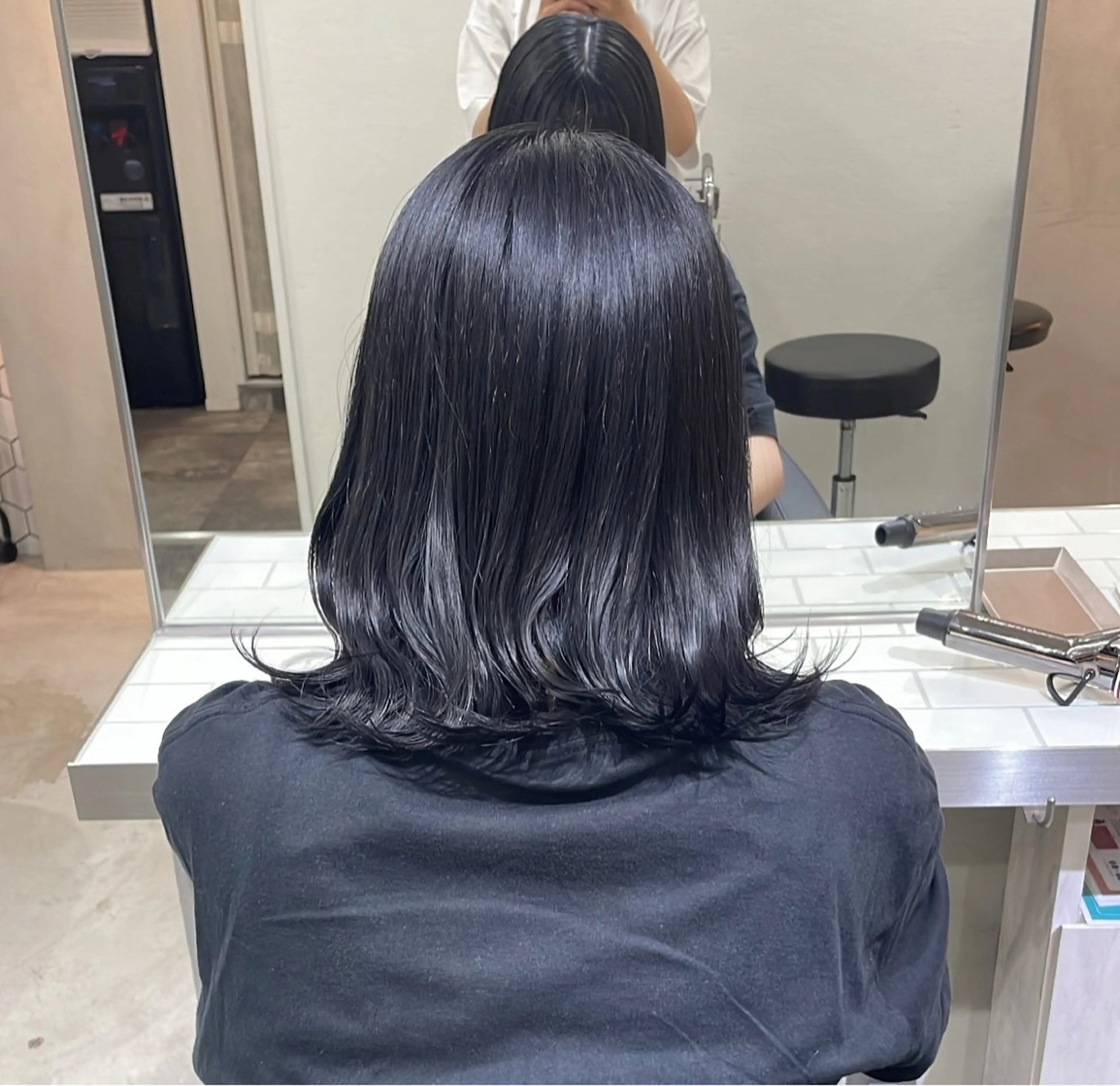 カラー ブルーカラー レッドカラー 🌼パーマ･ Serena🌼🫧のヘアスタイル