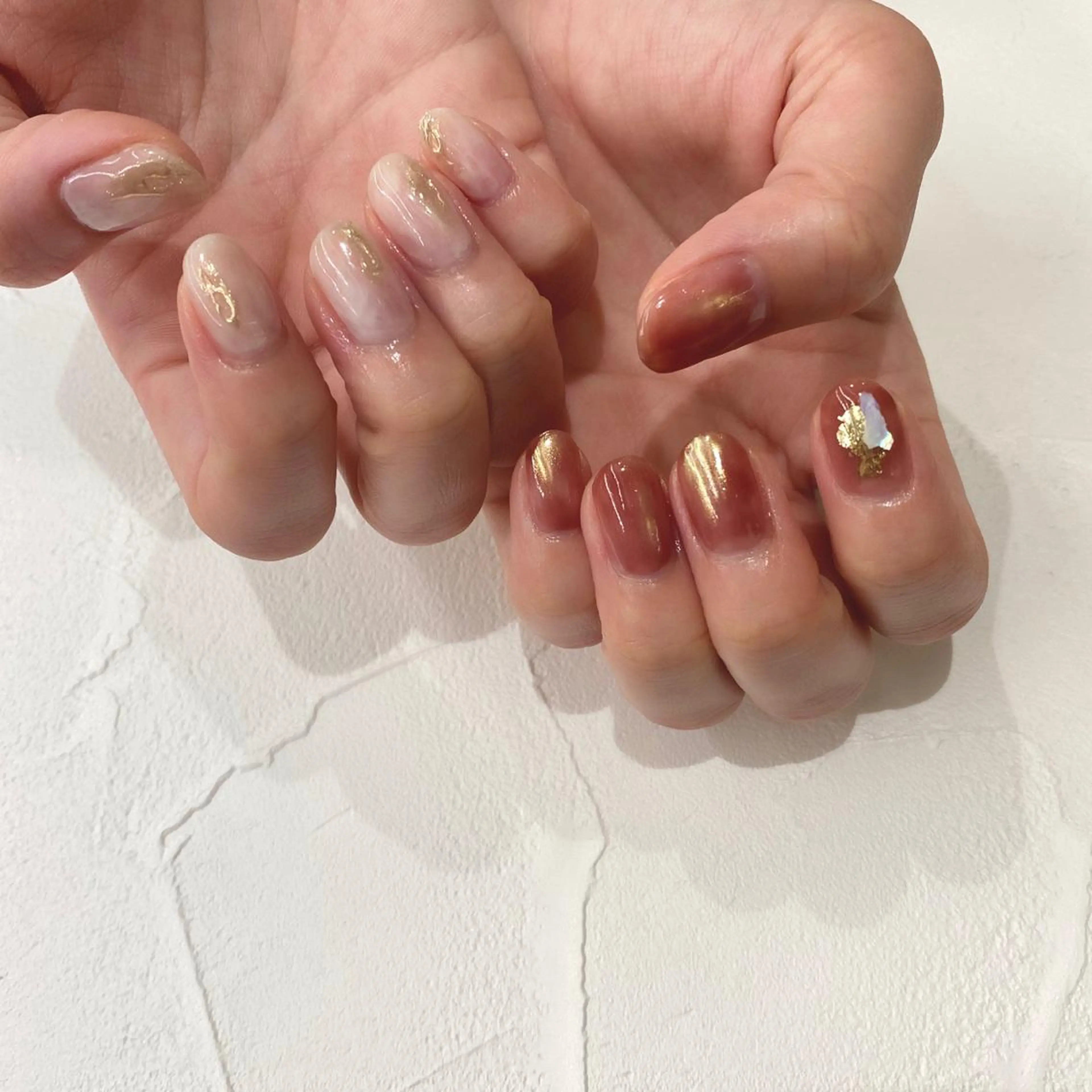 ネイル ハンドネイル Yuriko Omi パラジェル/渋谷のネイルデザイン