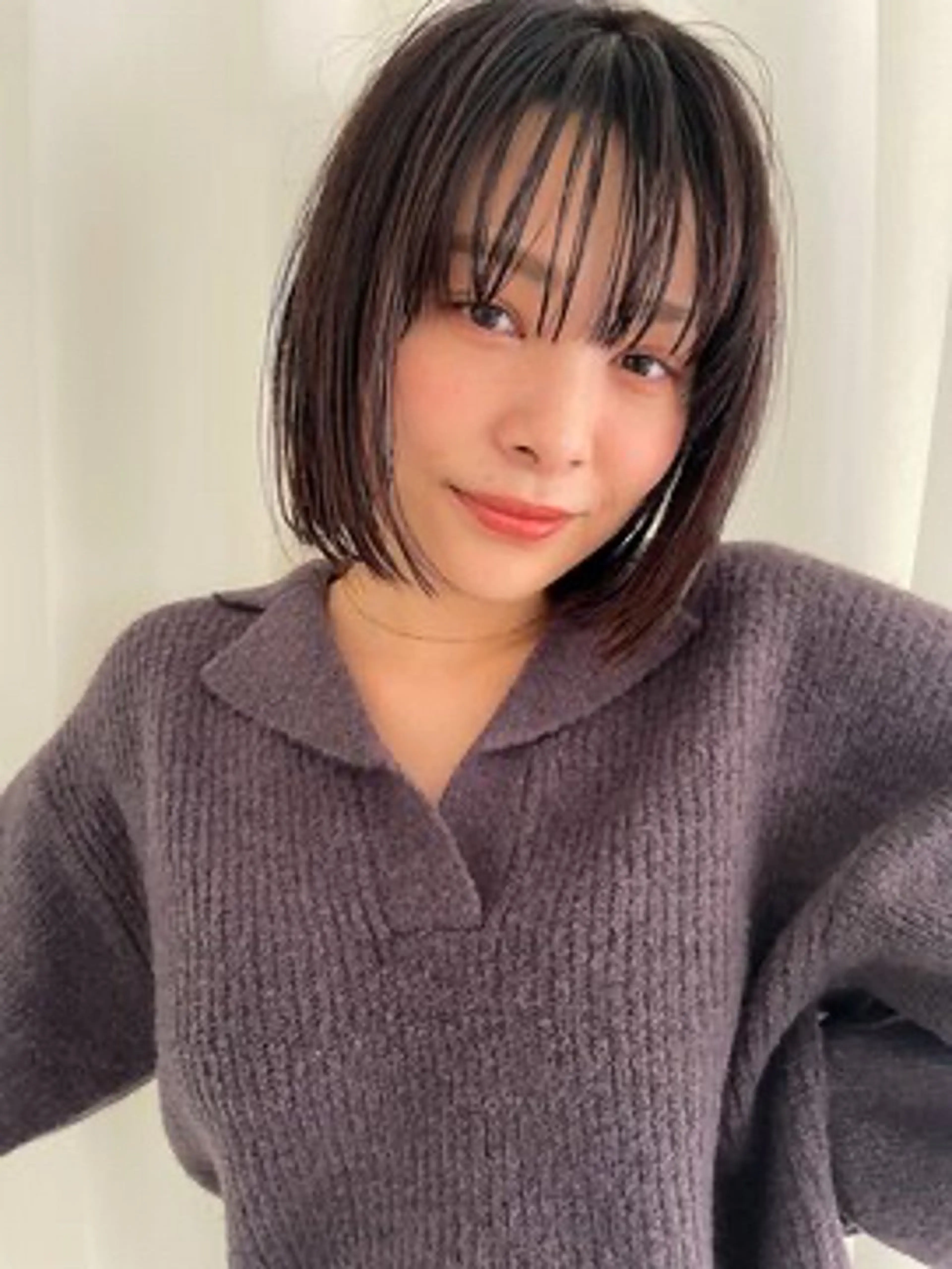ショート カラー カット トリートメント ボブカット🎀 NANAHAのヘアスタイル