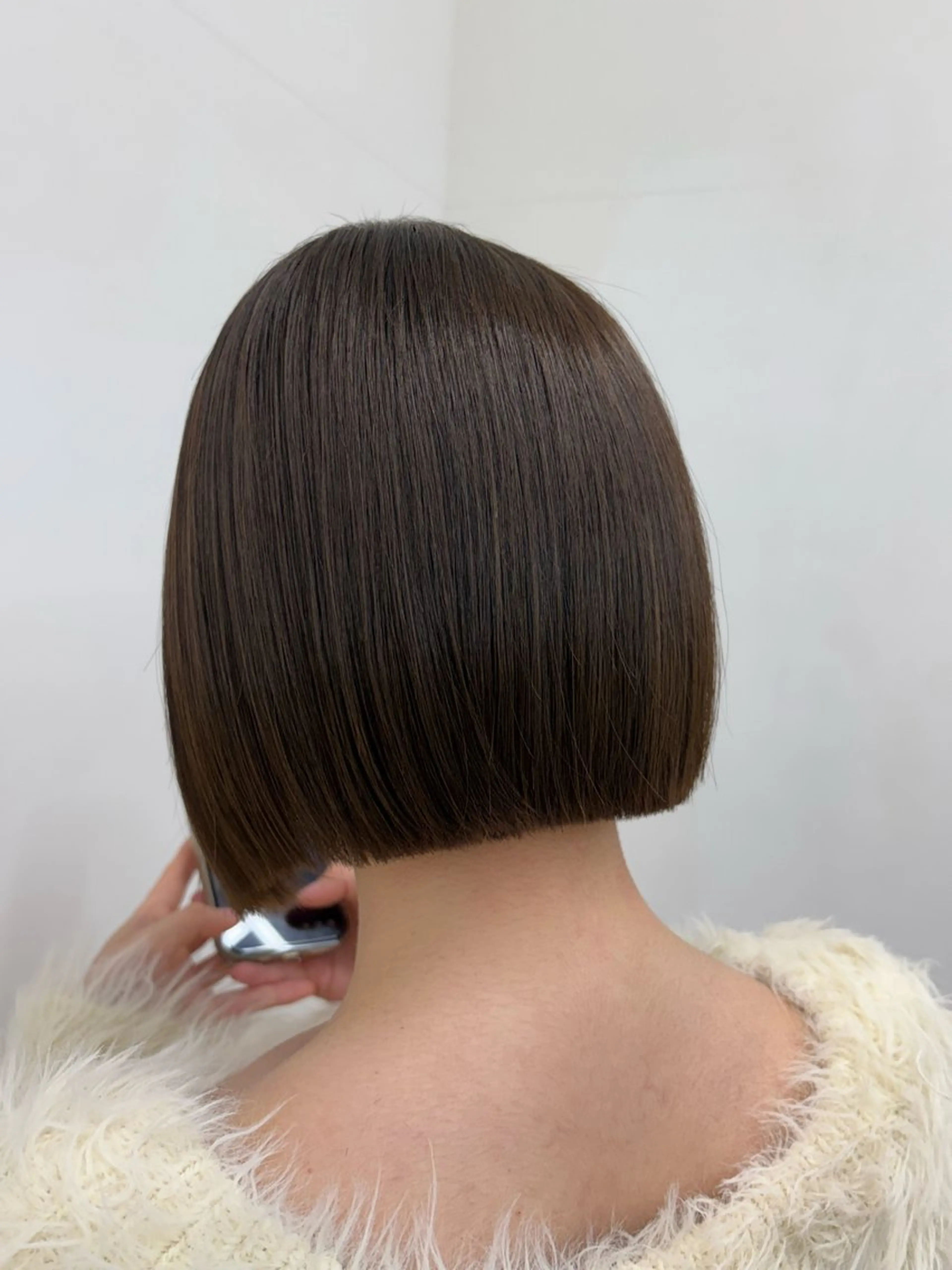 ショート カラー カット ヘアカラー nok所属・レイヤー/ベージュ/ どますず🌺のヘアスタイル