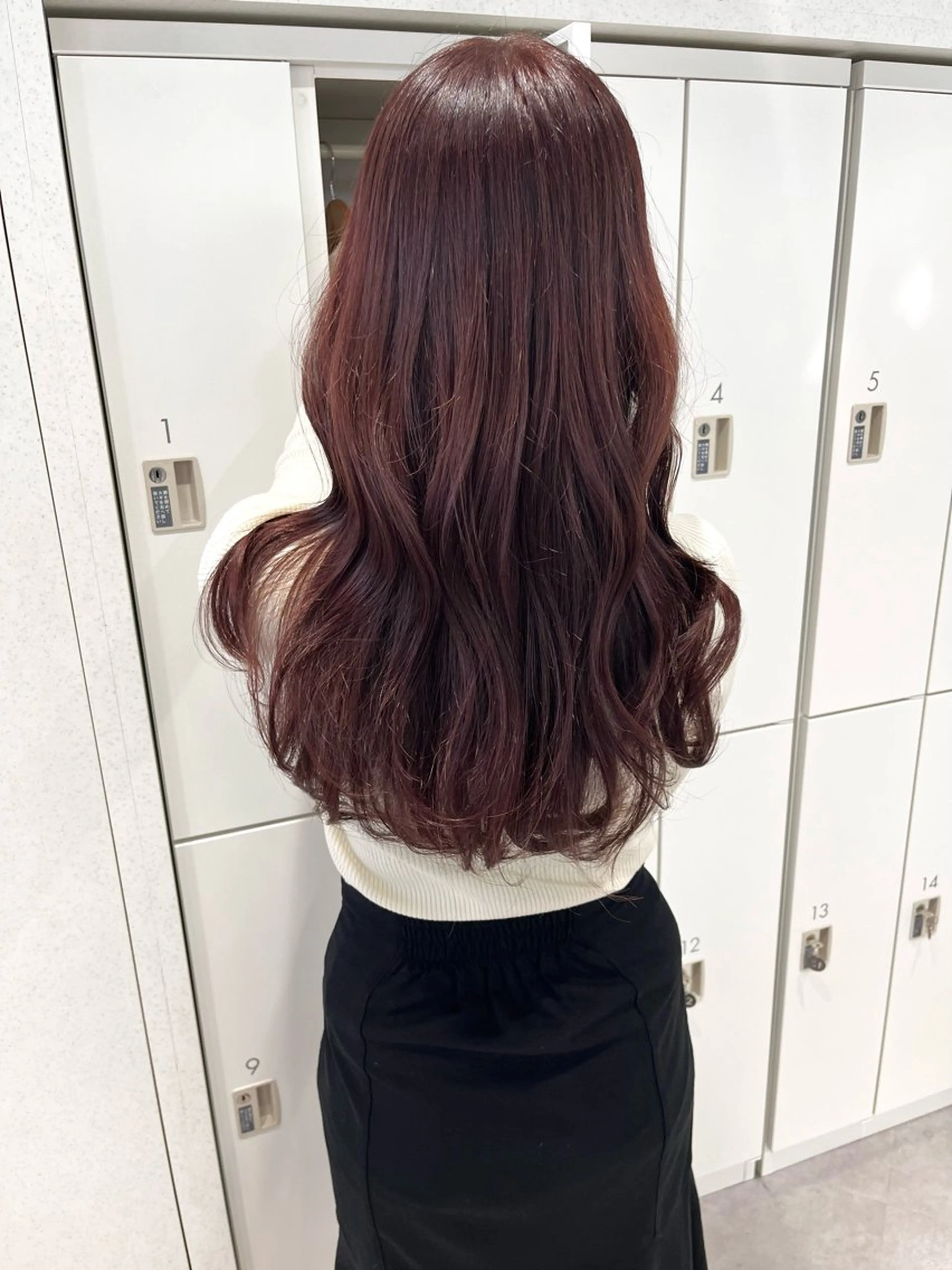 ロング カラー カット ヘアカラー トリートメント 韓国ハッシュカット/ 新宿/髪質改善/岡崎のヘアスタイル