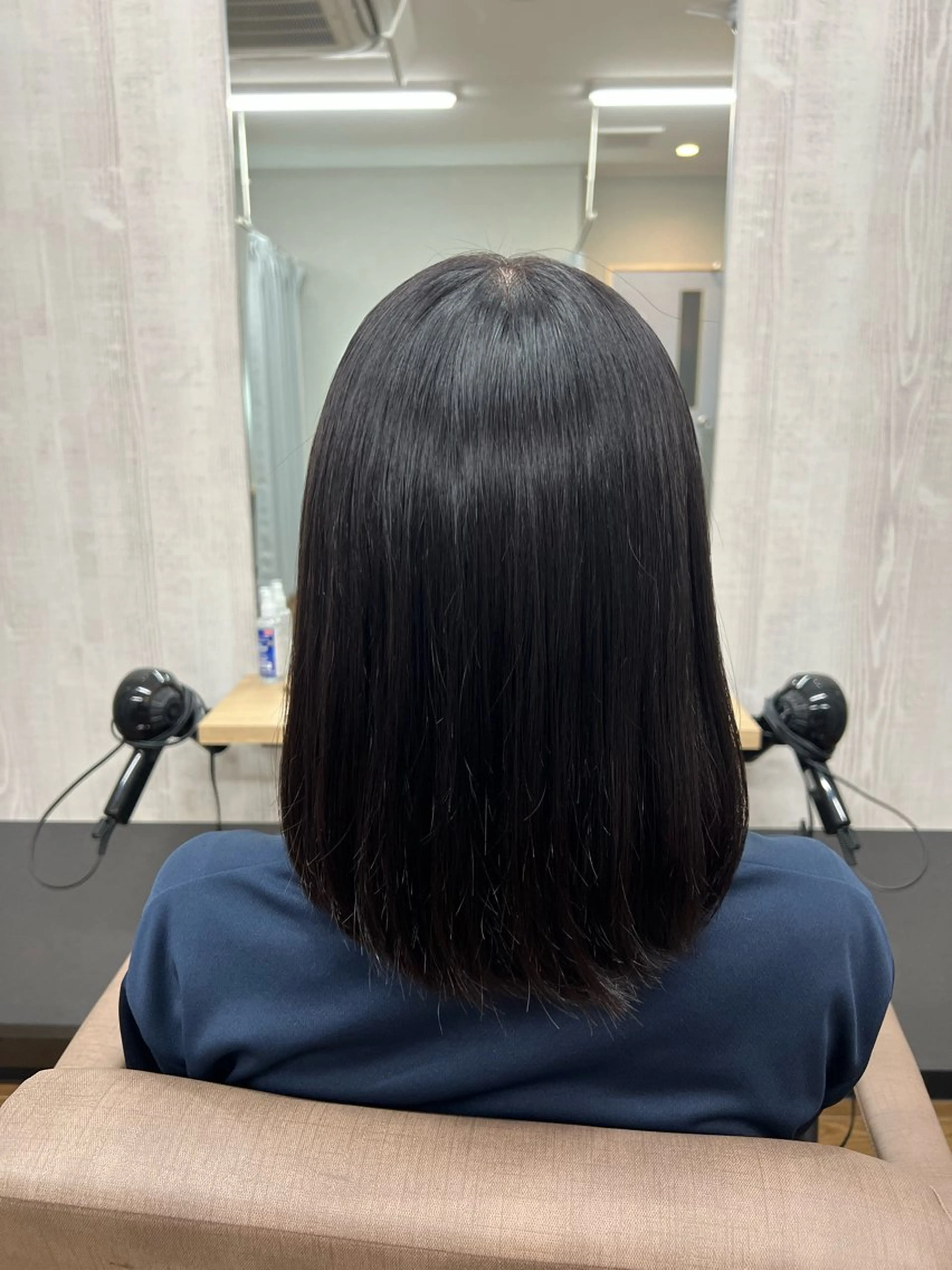 ミディアム カット 縮毛矯正 トリートメント TELA HAIR 幕張本郷所属・TELA HAIR 幕張本郷店　千尋のヘアスタイル
