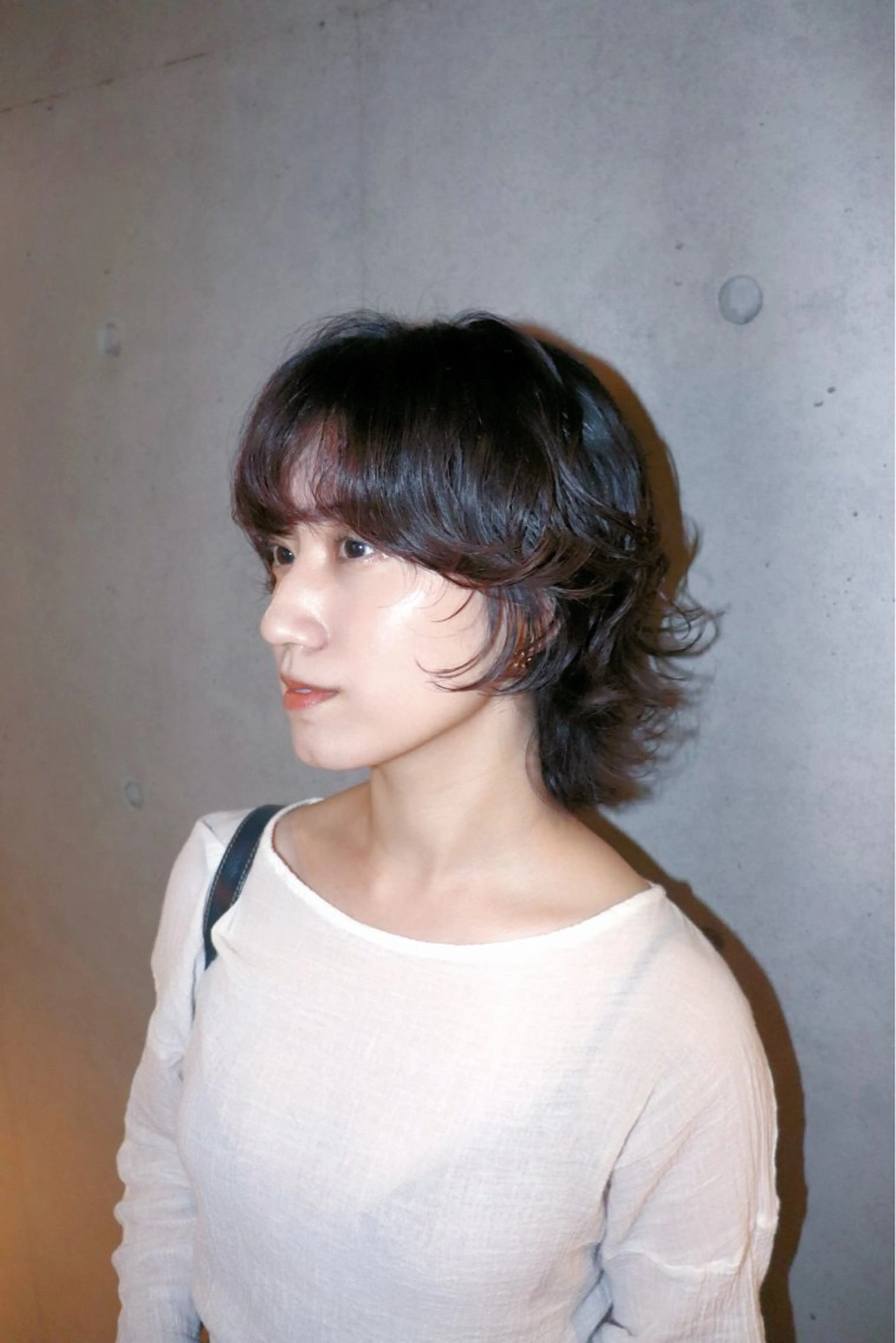 ショート パーマ カット パーマ トリートメント 似合わせカット /パーマ岡本淳平のヘアスタイル