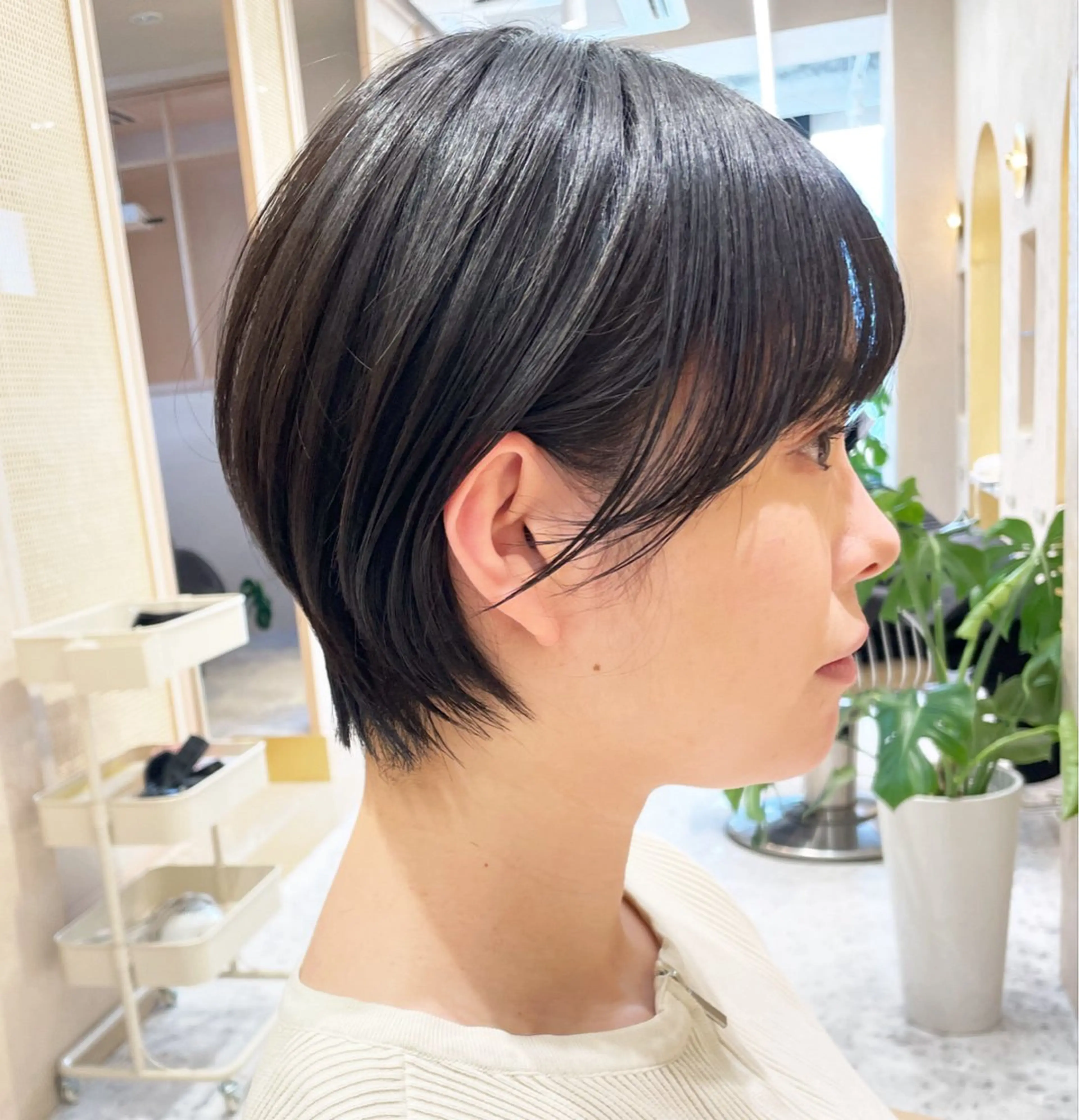 ショート カラー カット ヘアカラー トリートメント 韓国ヘア/髪質改善 /Harunaのヘアスタイル