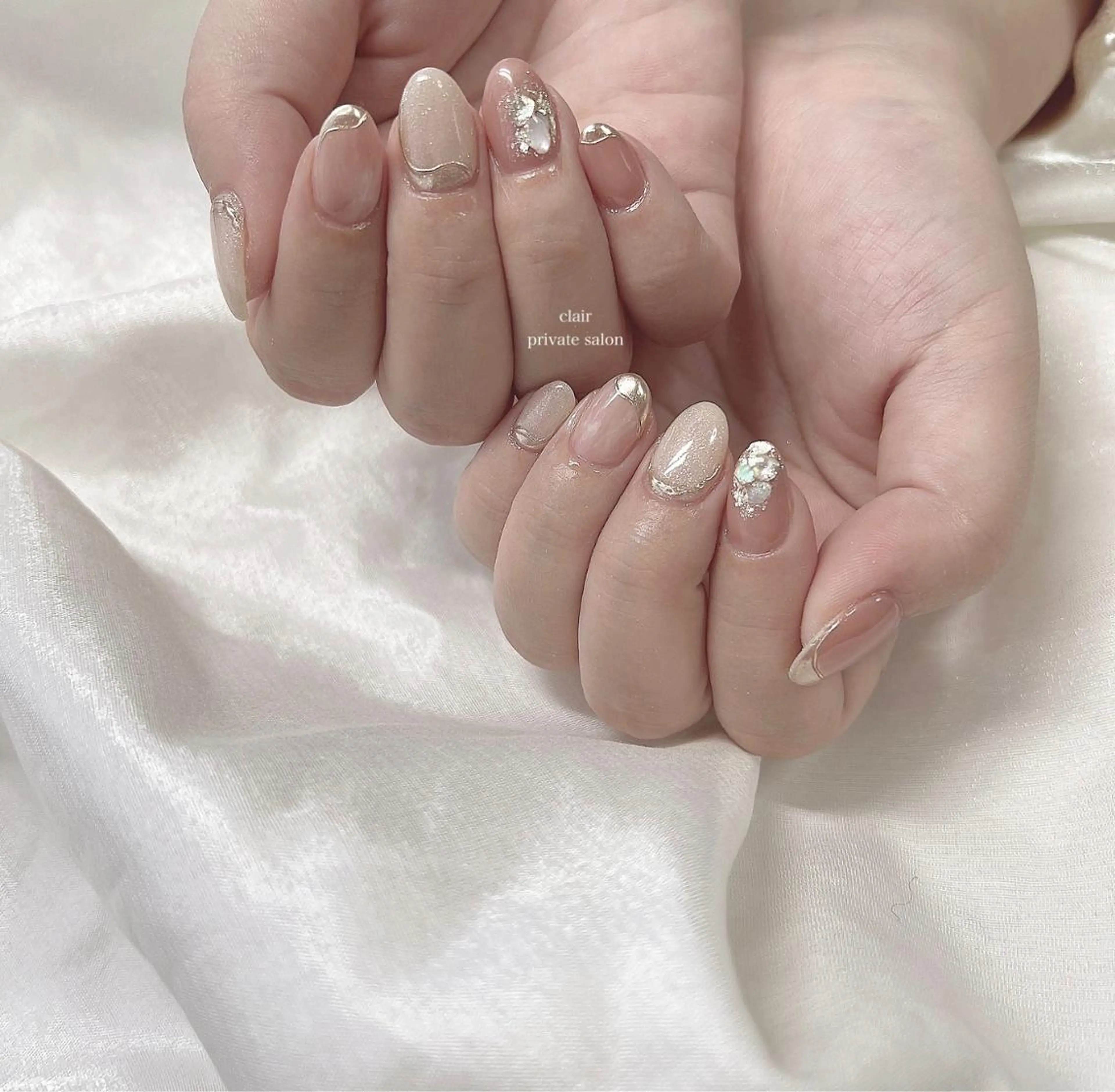 ネイル ハンドネイル ハンドケア nail salon una.のネイルデザイン