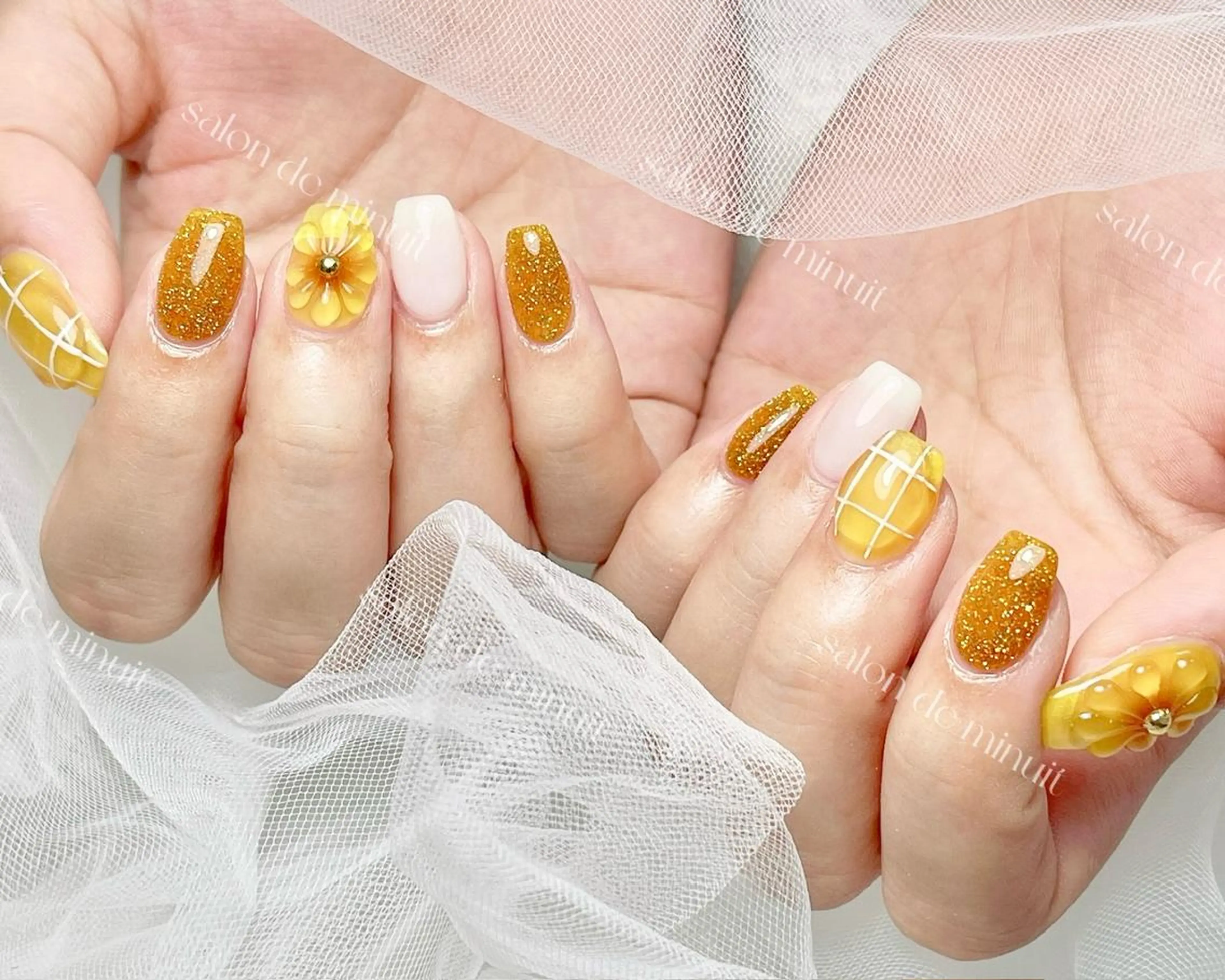 ネイル Salon de Minuit🦩のネイルデザイン