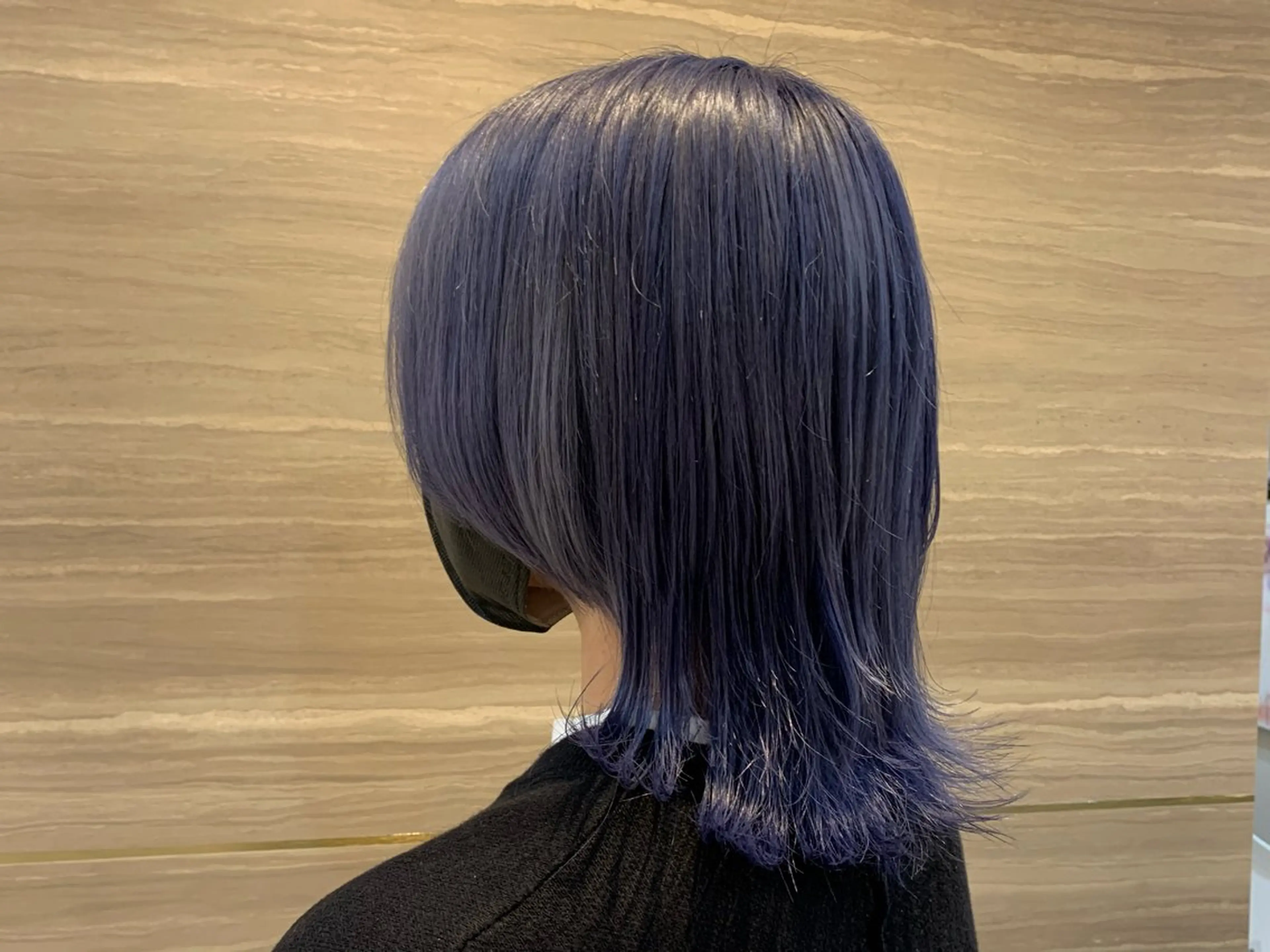 セミロング カラー パーマ ヘアアレンジ メンズ キッズ Lovis池袋 鳥越美羽のヘアスタイル
