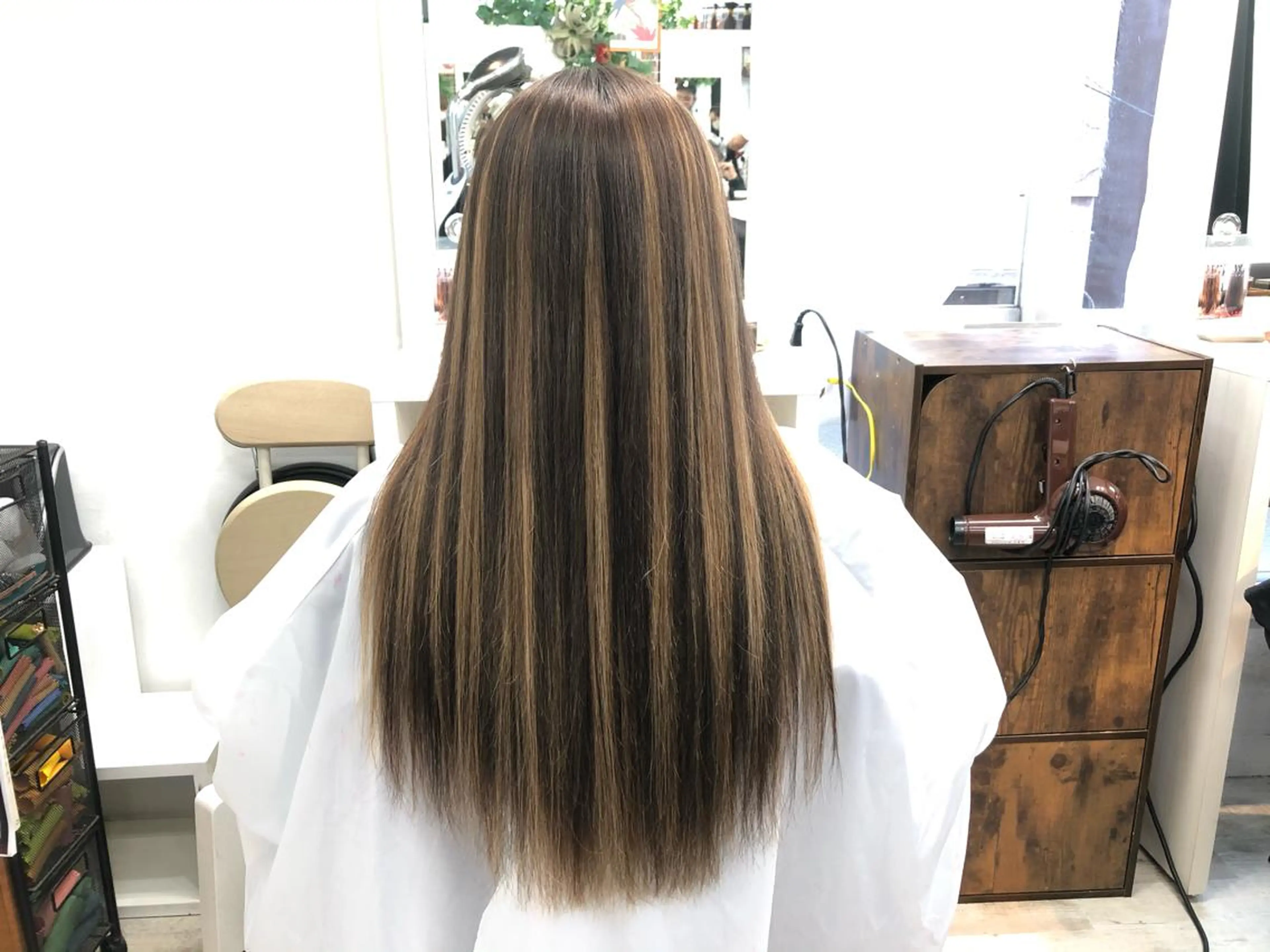 ロング カラー シールエクステ メッシュ エクステ カット ヘアカラー トリートメント エクステ リピート指名no.1 /ruiのヘアスタイル