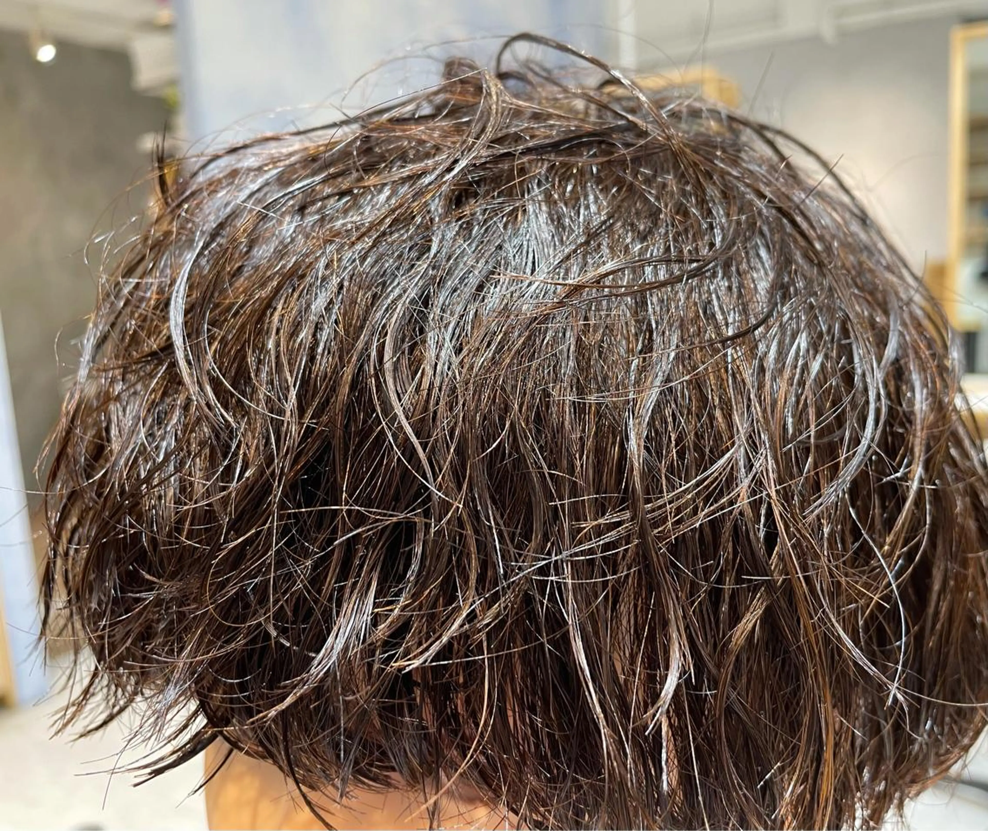 ショート パーマ メンズ カット パーマ トリートメント ヘッドスパ 【店長】 草間大輔のヘアスタイル