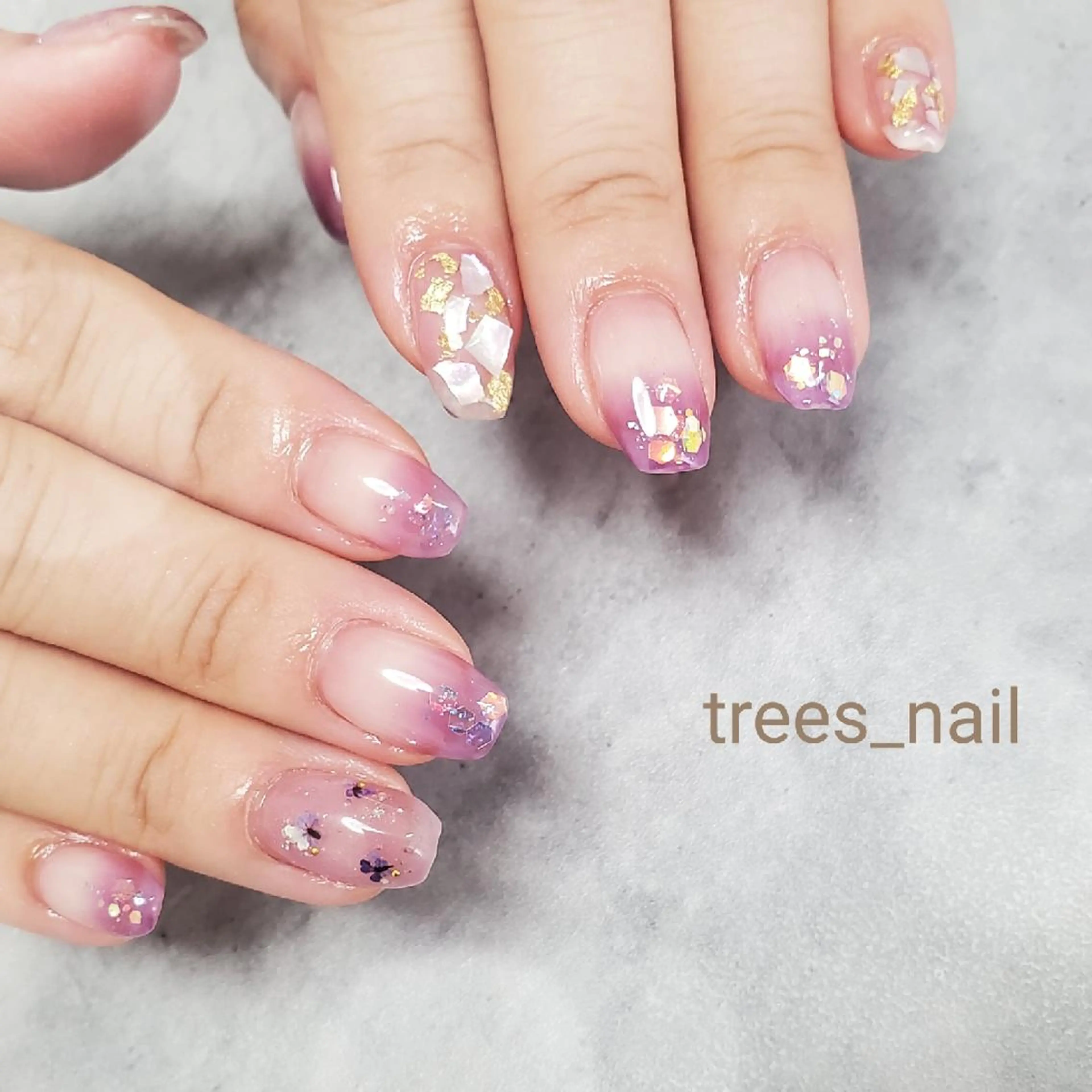 ネイル trees_ nailのネイルデザイン