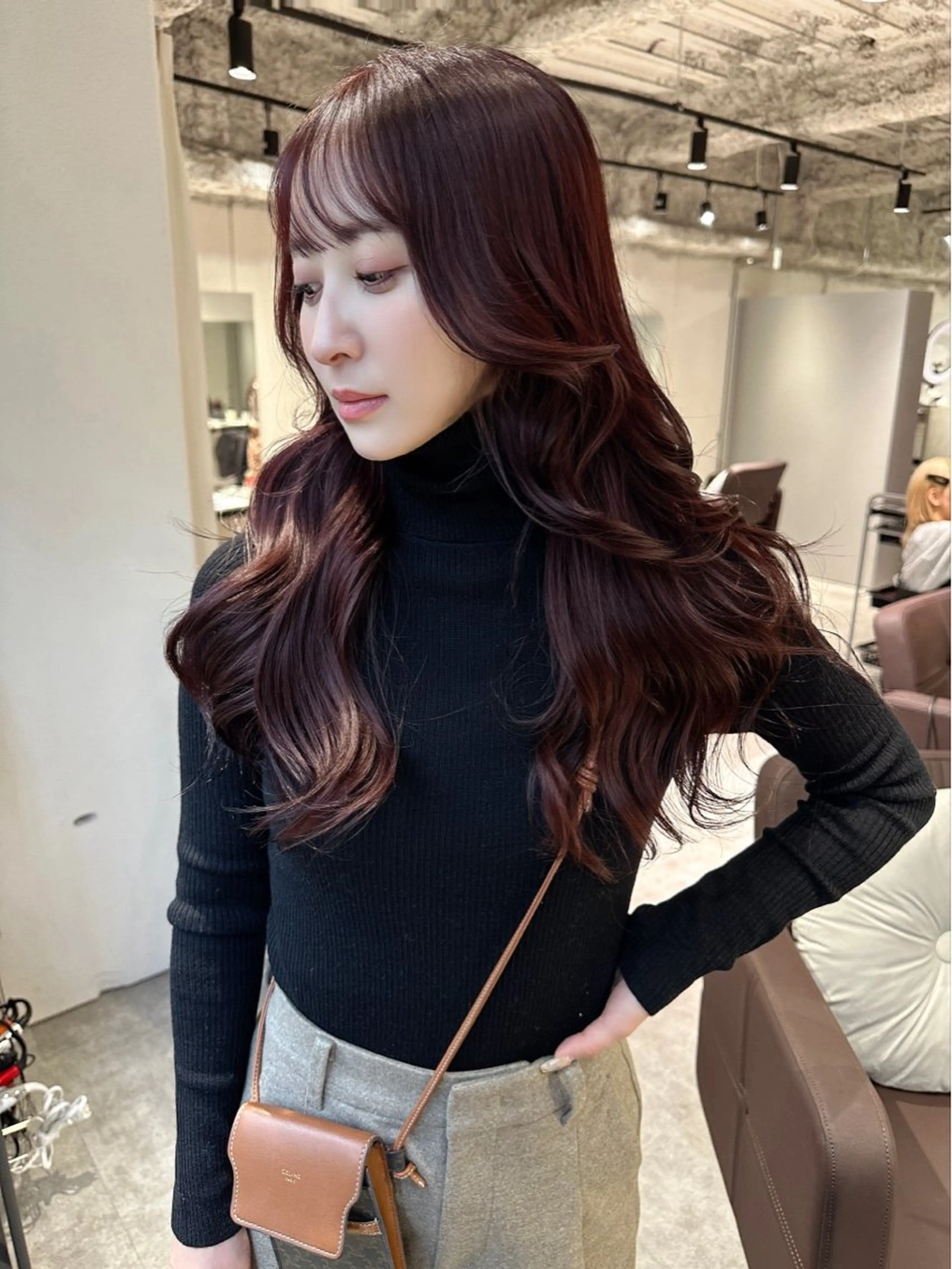 ロング カラー パーマ ヘアアレンジ メンズ メンズブリーチ メンズハイライト メンズインナーカラー メンズ韓国風 ブリーチ カット ヘアカラー トリートメント 髪質改善/縮毛矯正 ダブルカラー/Youのヘアスタイル