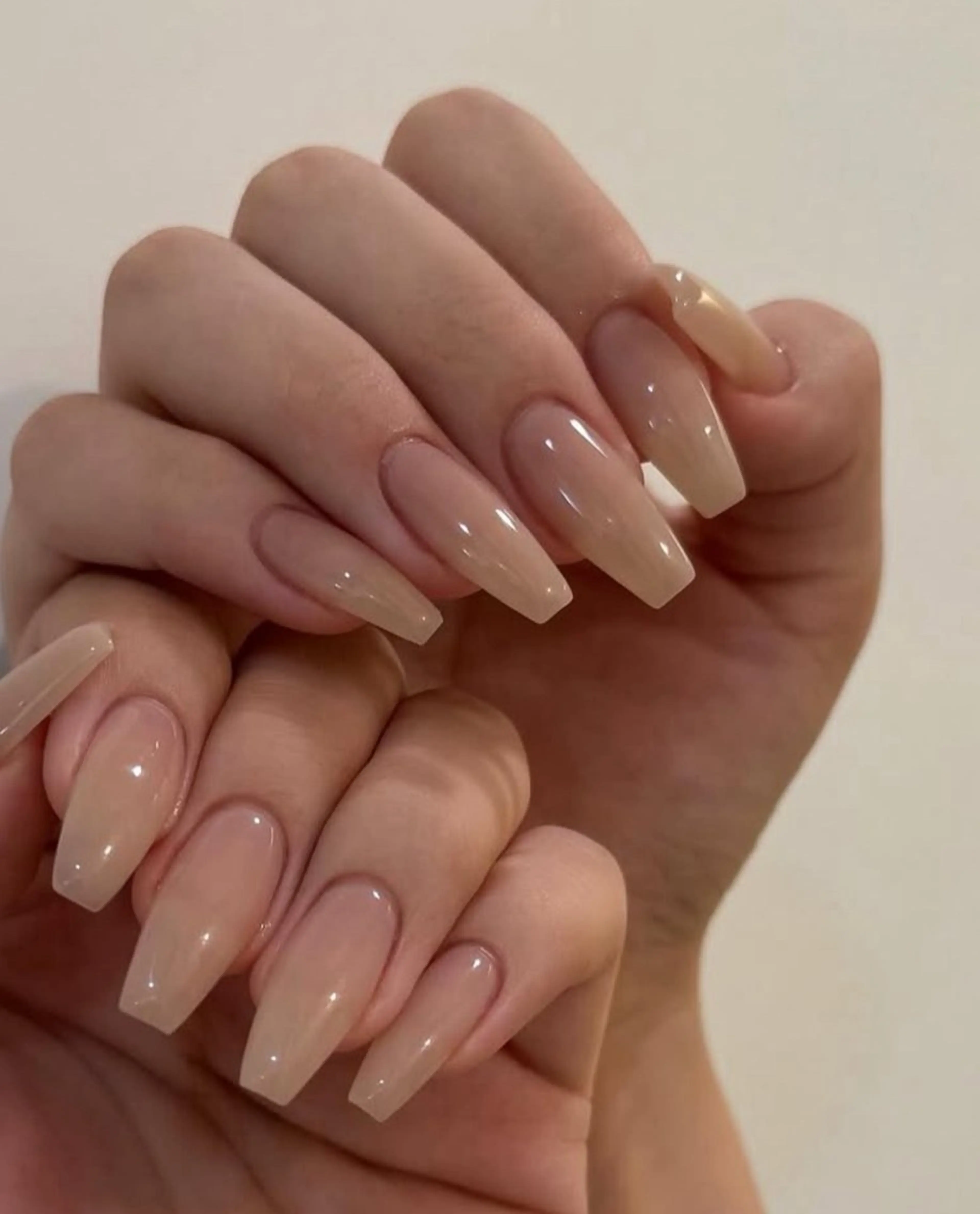 ネイル オーロラネイル フレンチネイル グラデーション 氷ネイル・うるうるネイル キラキラネイル ハンドネイル H.baby Nai Salon所属・neco H.babynailのネイルデザイン