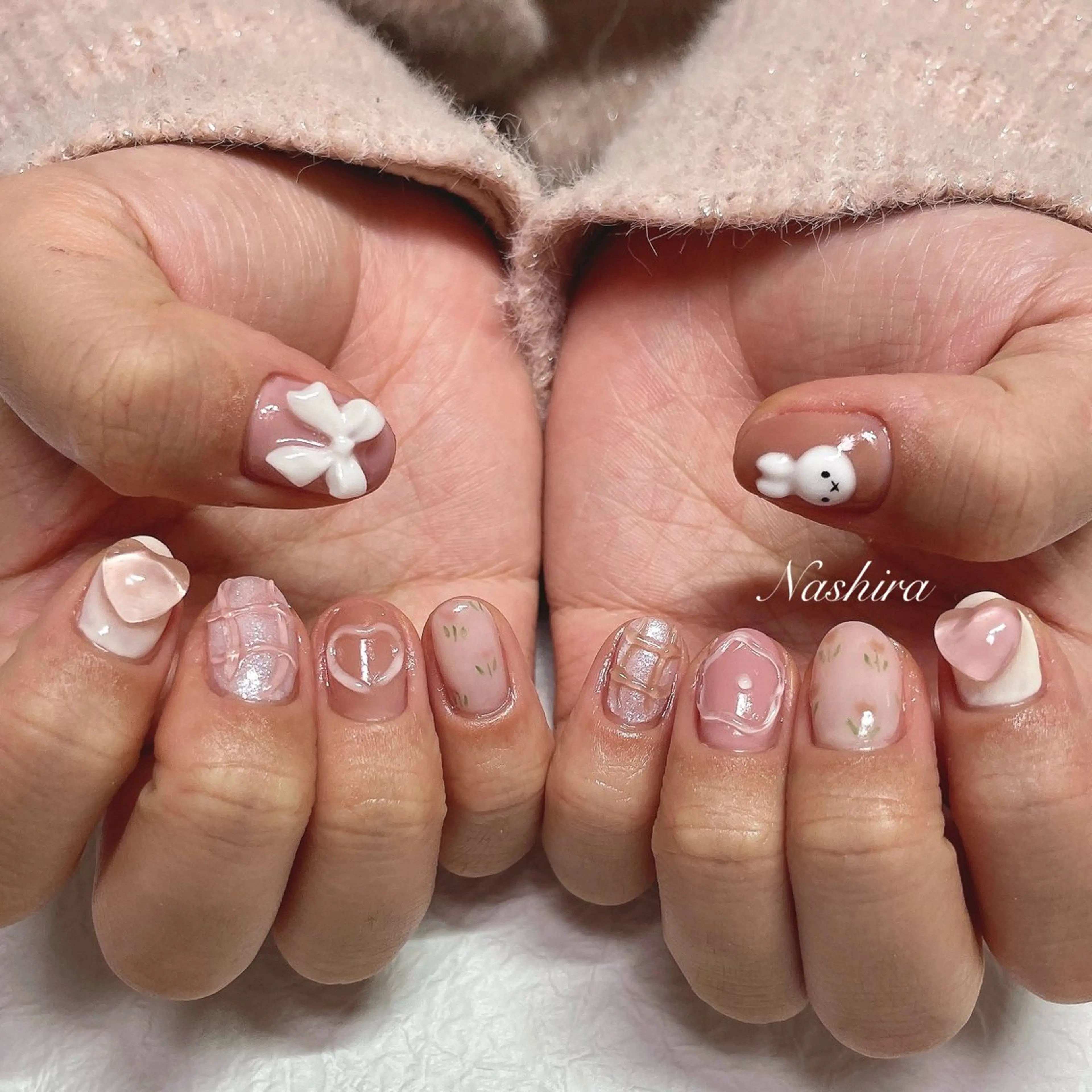 【ハンド】持ち込みたっぷりアートの写真