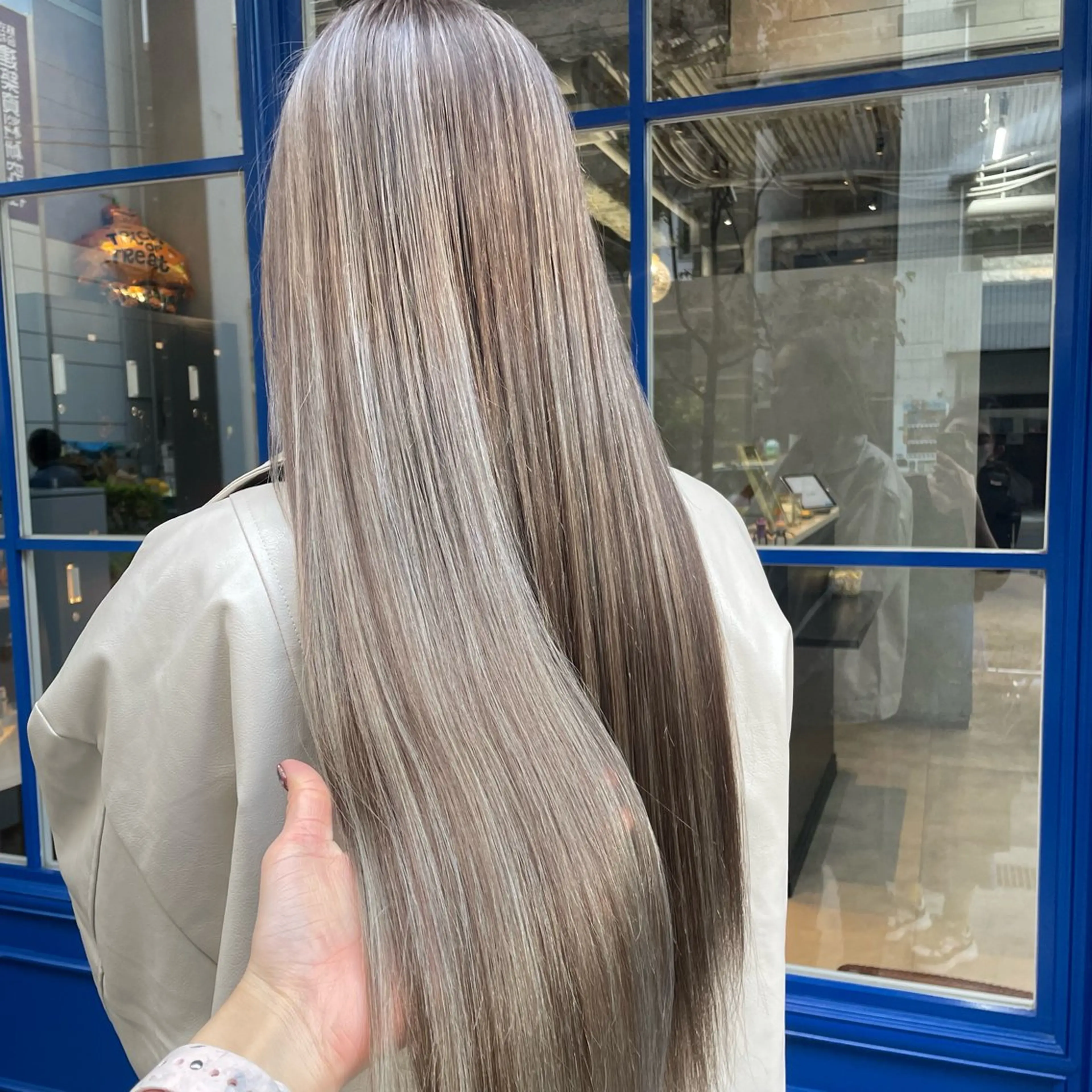 ロング カット ヘアカラー 🫧艶髪/ブリーチ 🐳honami🫧のヘアスタイル