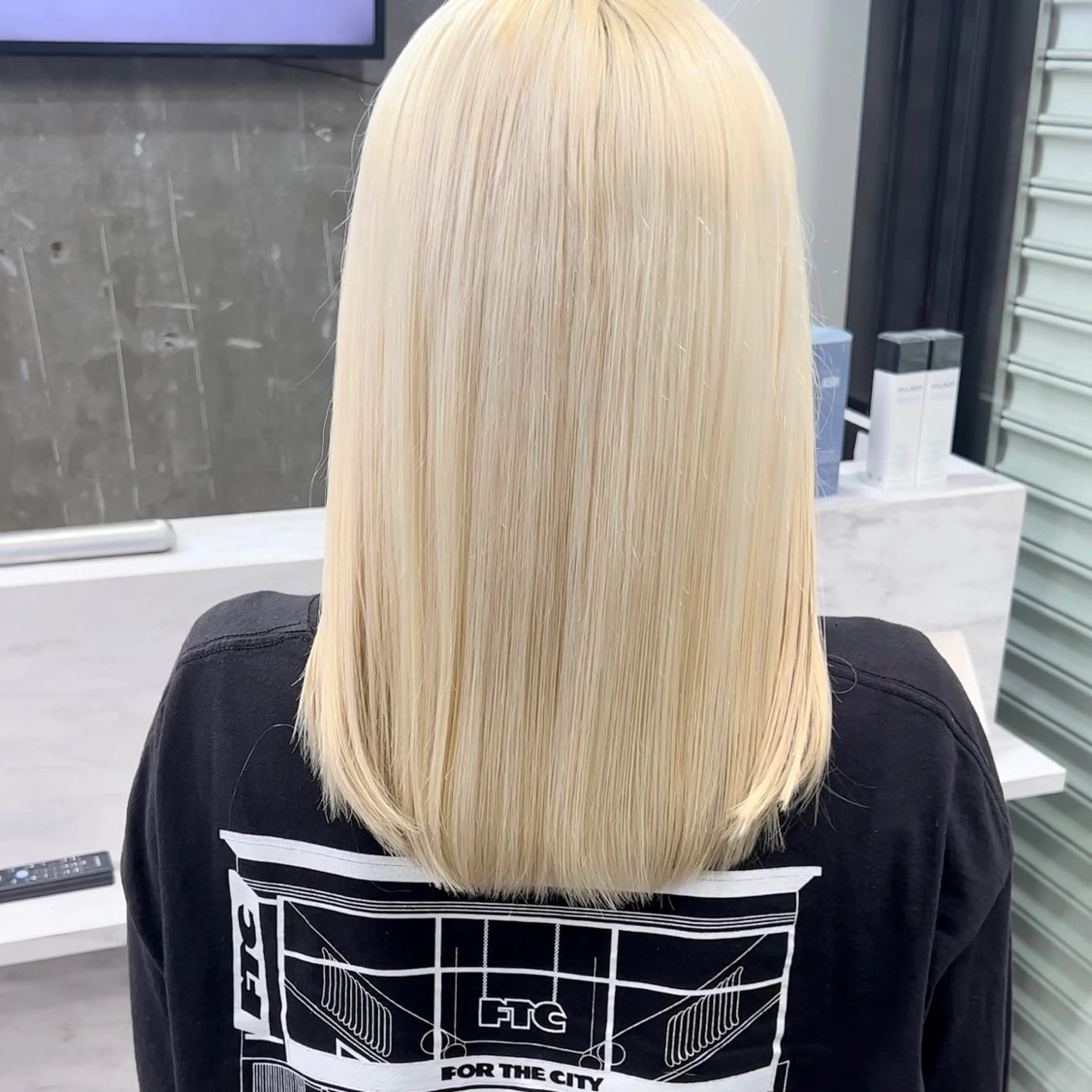 セミロング カラー ヘアカラー トリートメント 梅田/韓国ヘア/ エクステ🤖ヒナのヘアスタイル