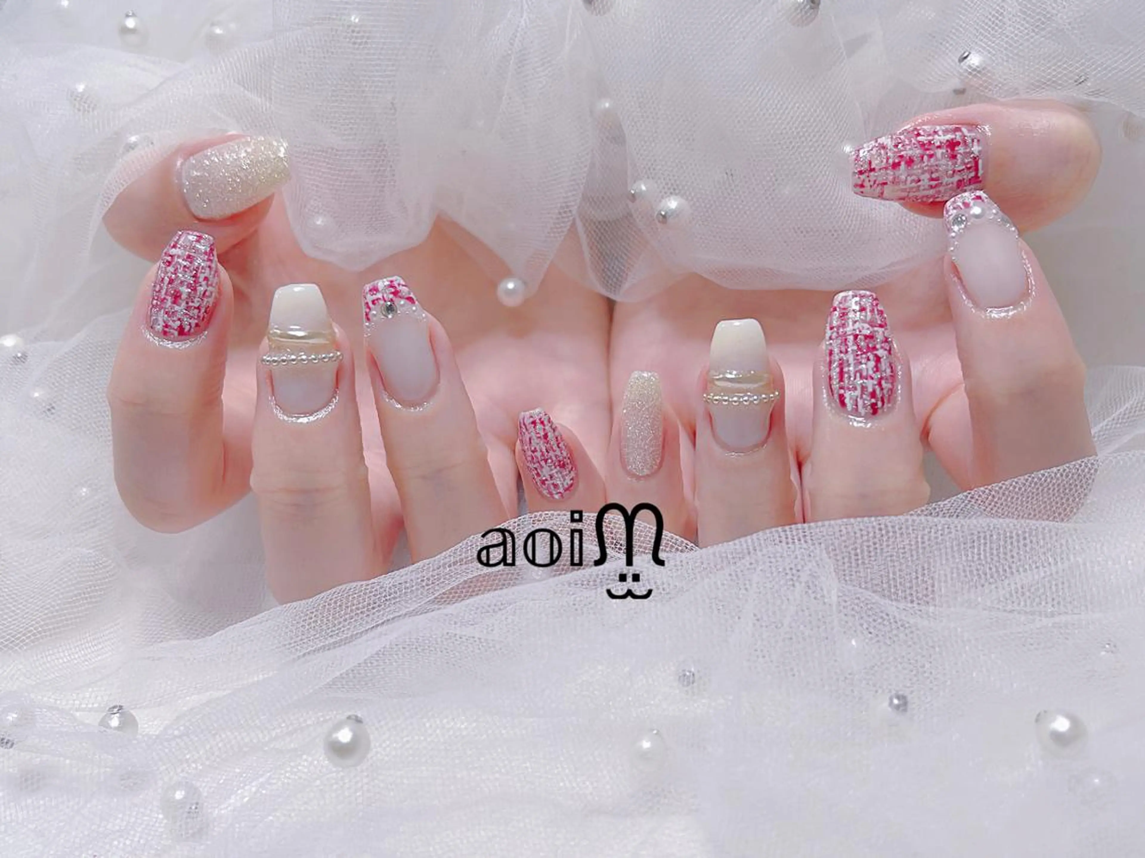 ネイル 葵うさぎ所属・葵うさぎ AIのネイルデザイン