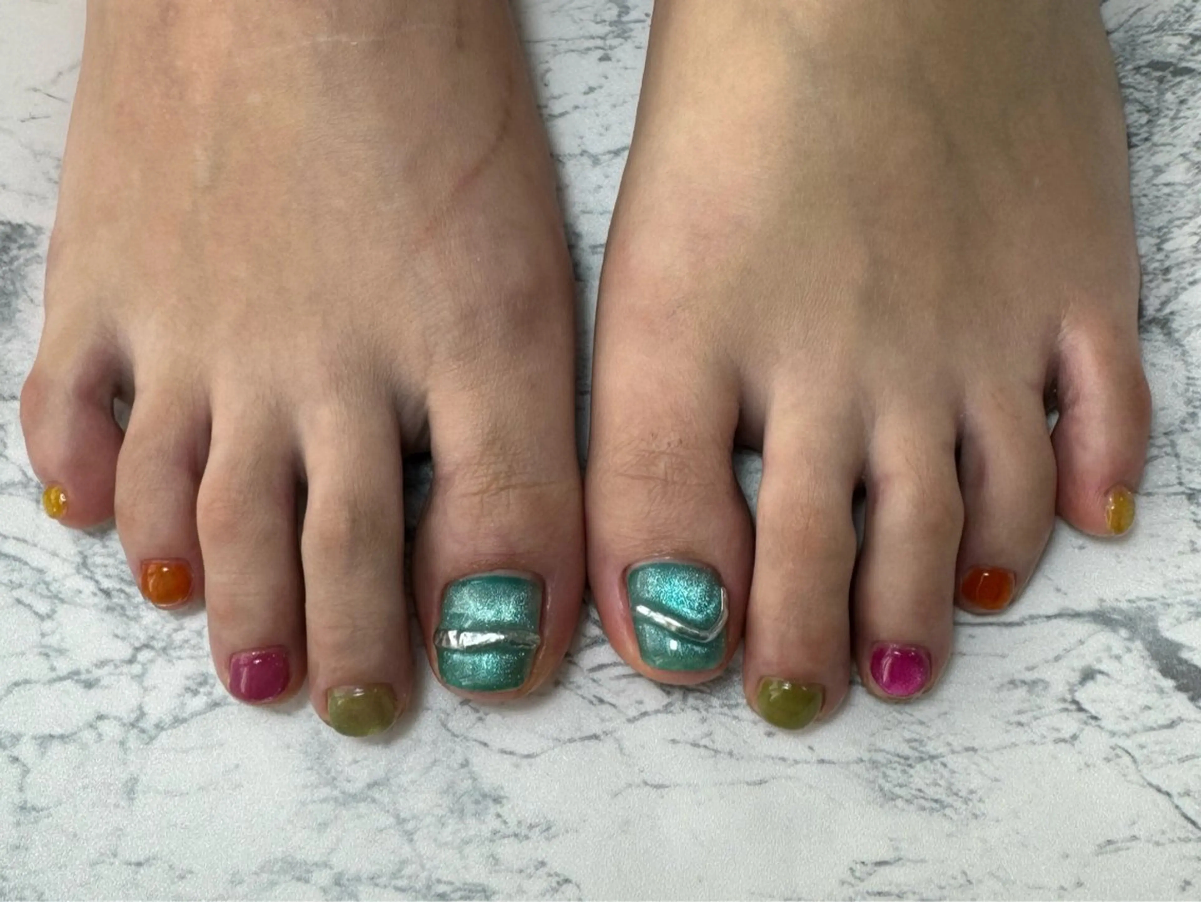 ネイル フットネイル ♛ Meliaのネイルデザイン