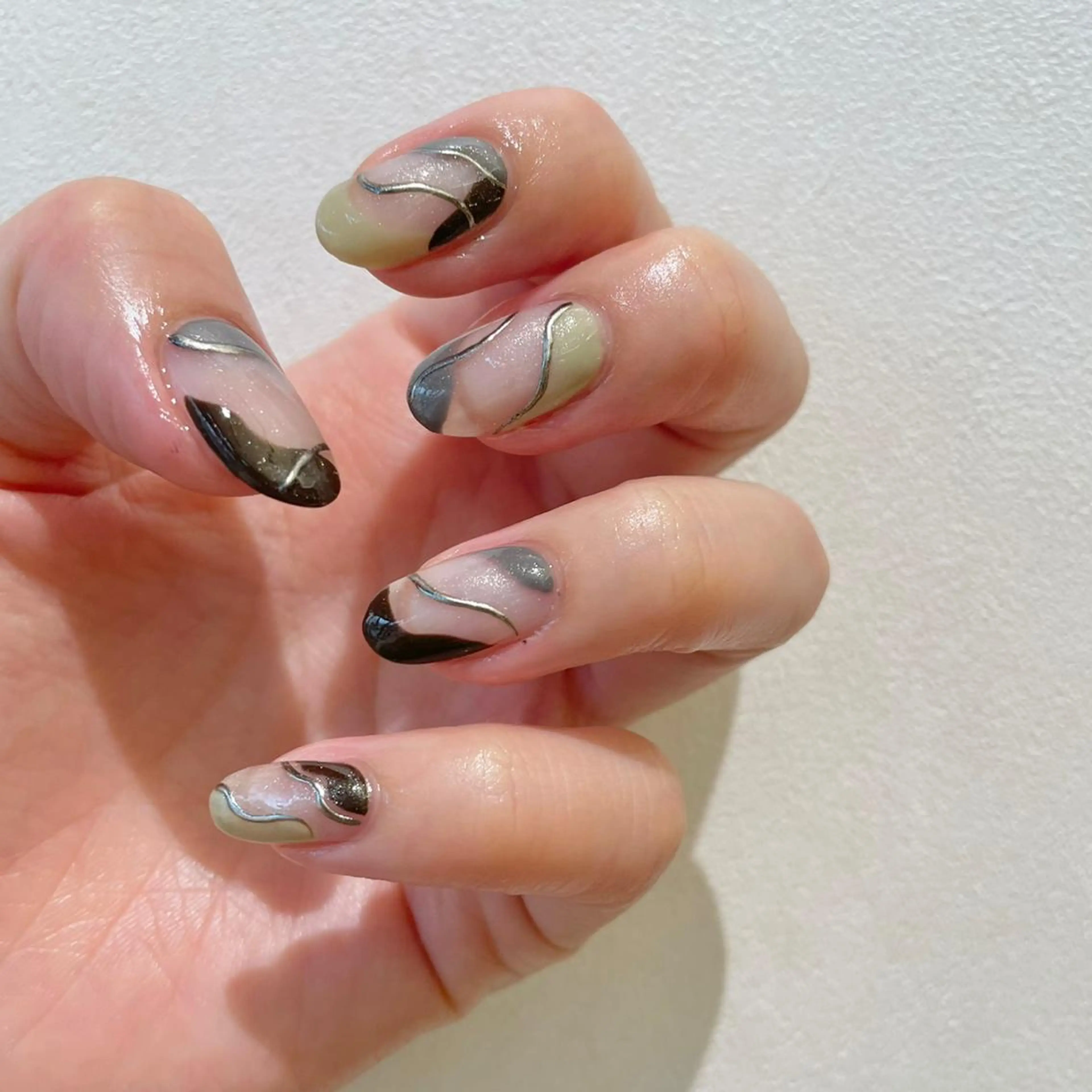 ネイル 持ち込み nailsalon mio  Rieのネイルデザイン