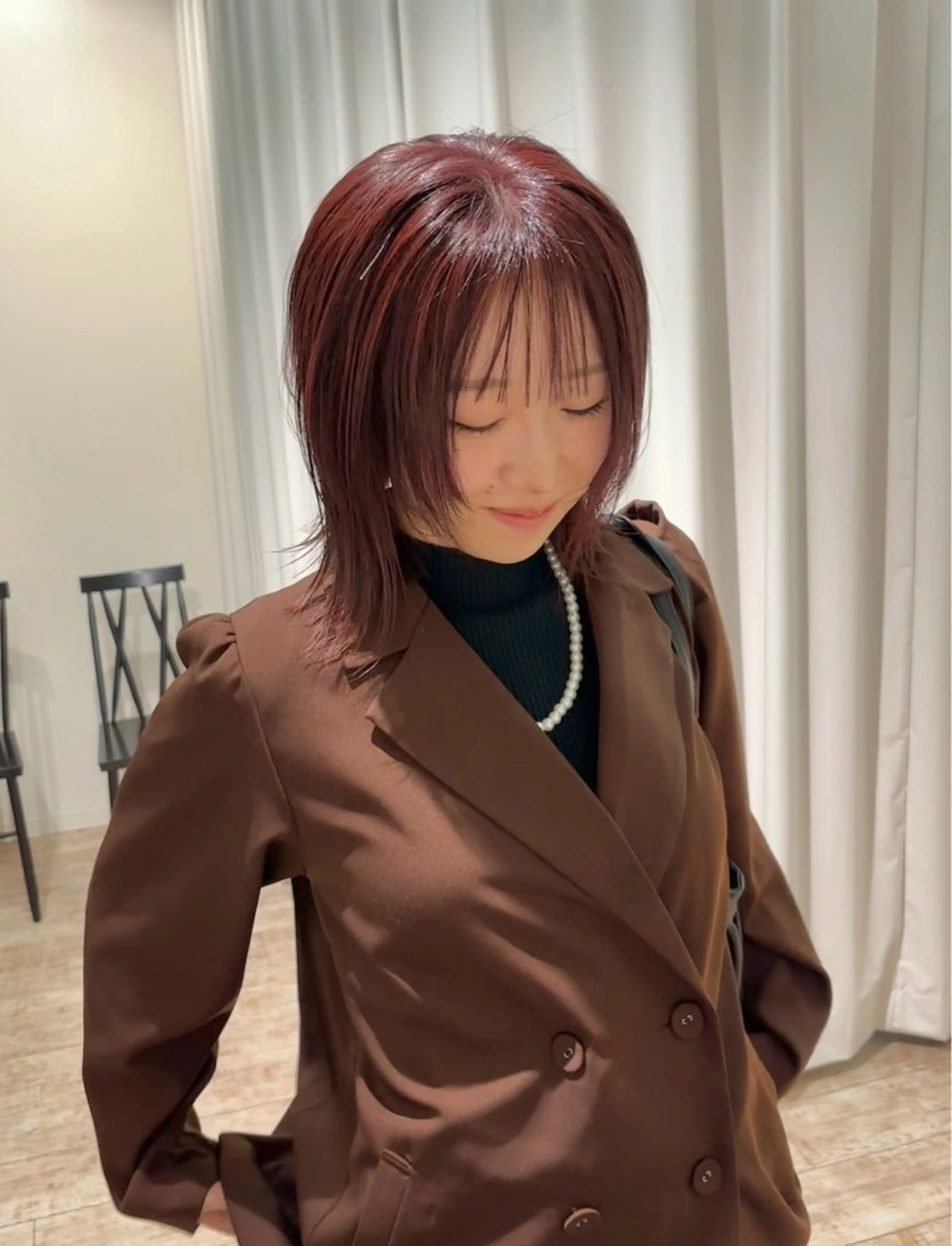 ミディアム behive  駅前店所属・菊地 桃花のヘアスタイル