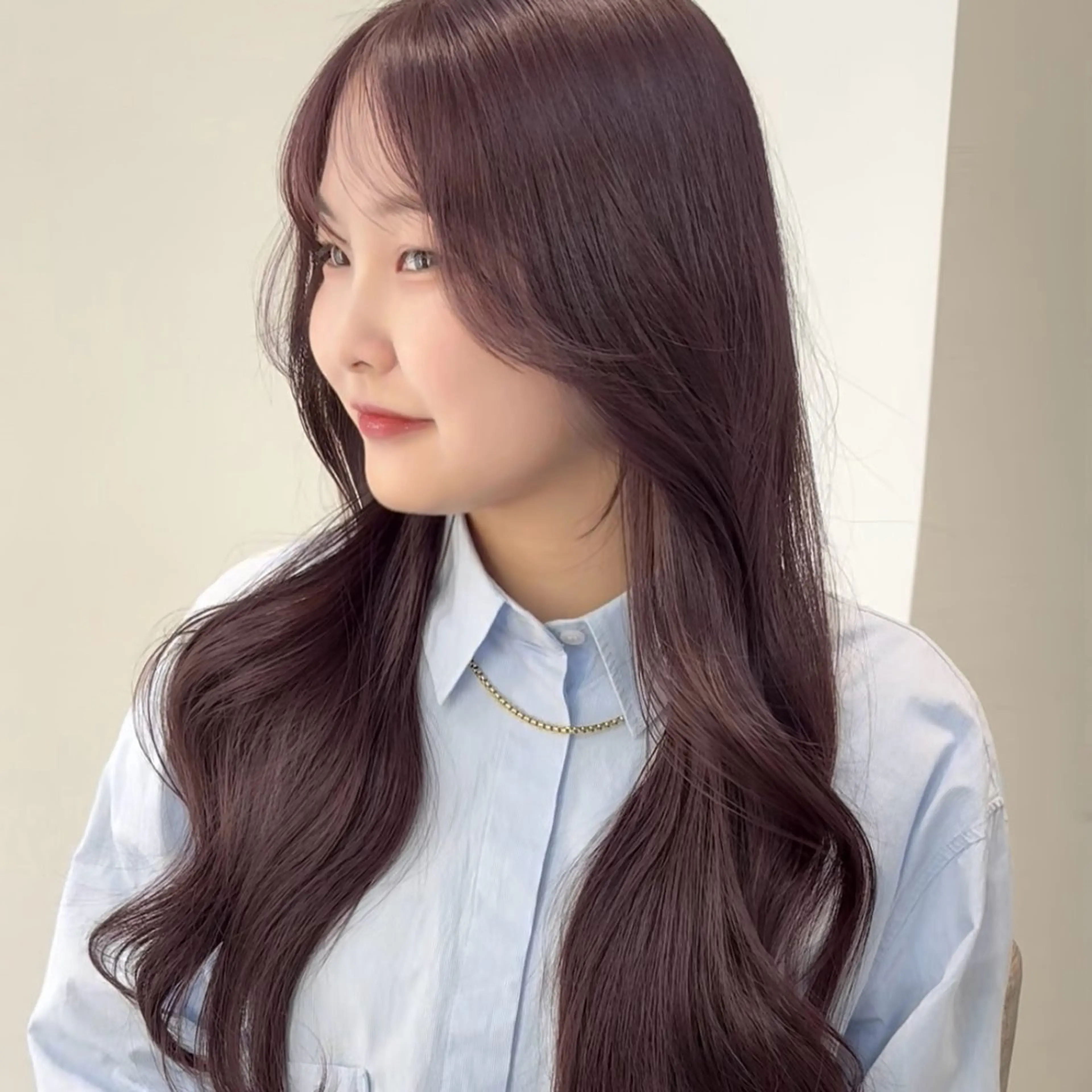 ロング 似合わせ前髪/ 小顔カット🎀そうのヘアスタイル