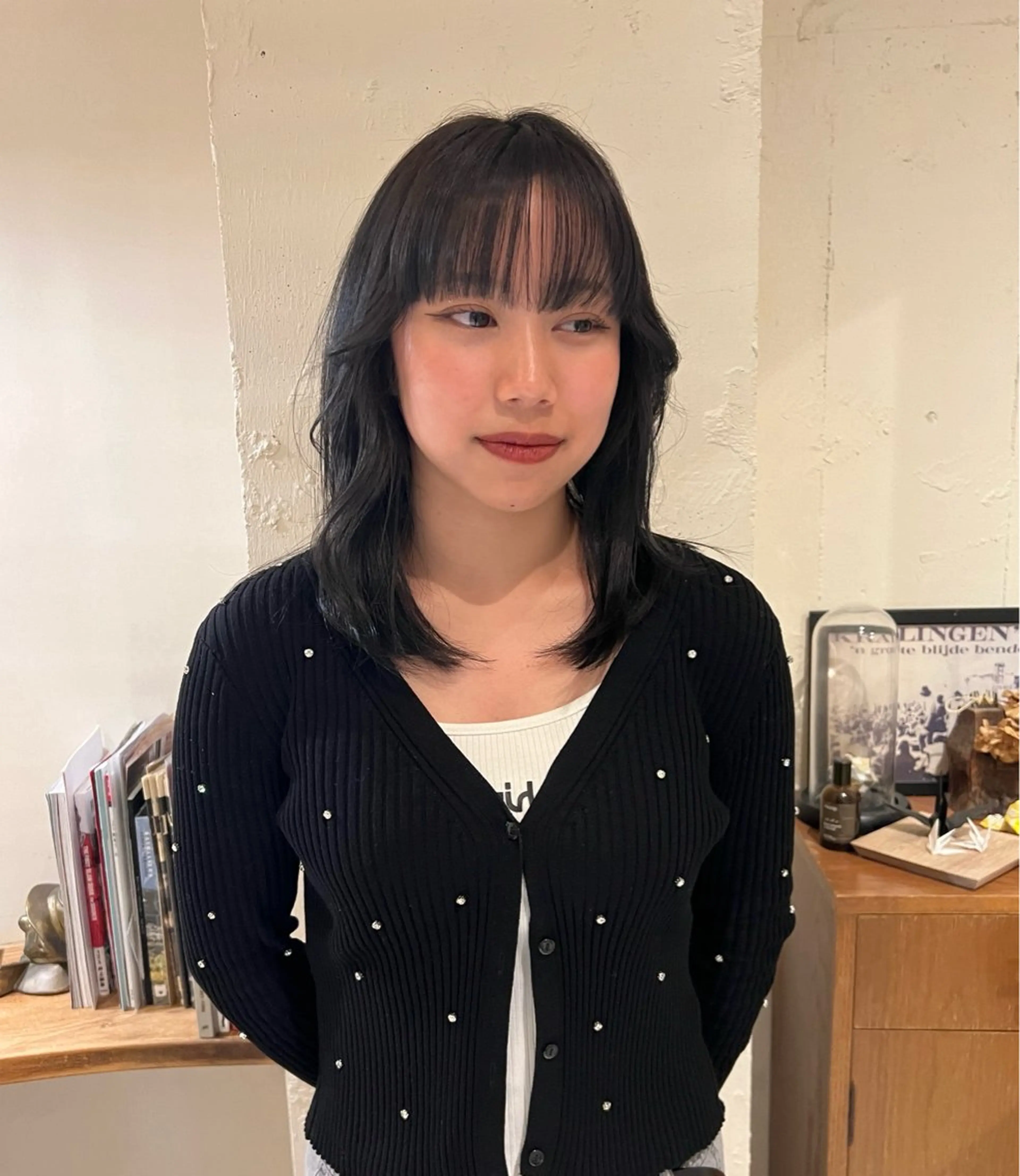 ミディアム カラー ヘアアレンジ drop /Hiroto✩.*のヘアスタイル