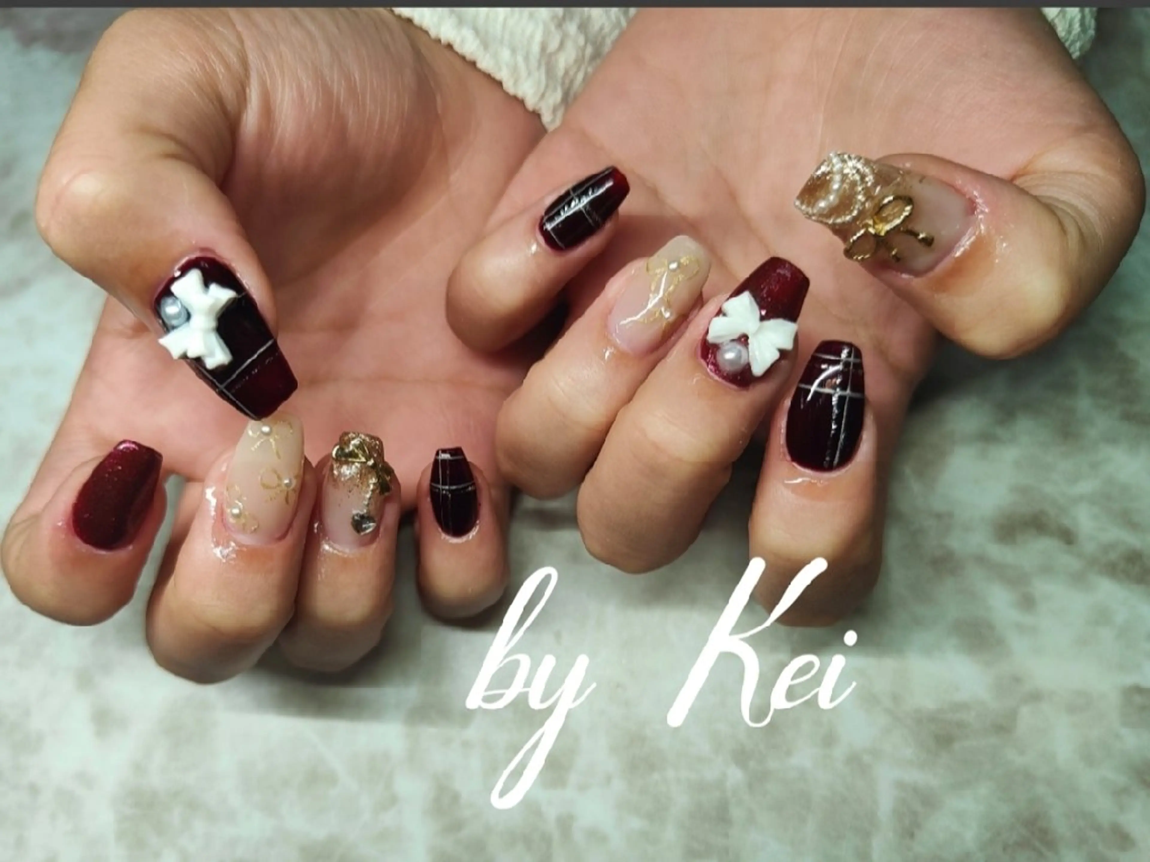 ネイル ハンドネイル 🎀 Kei 🎀のネイルデザイン