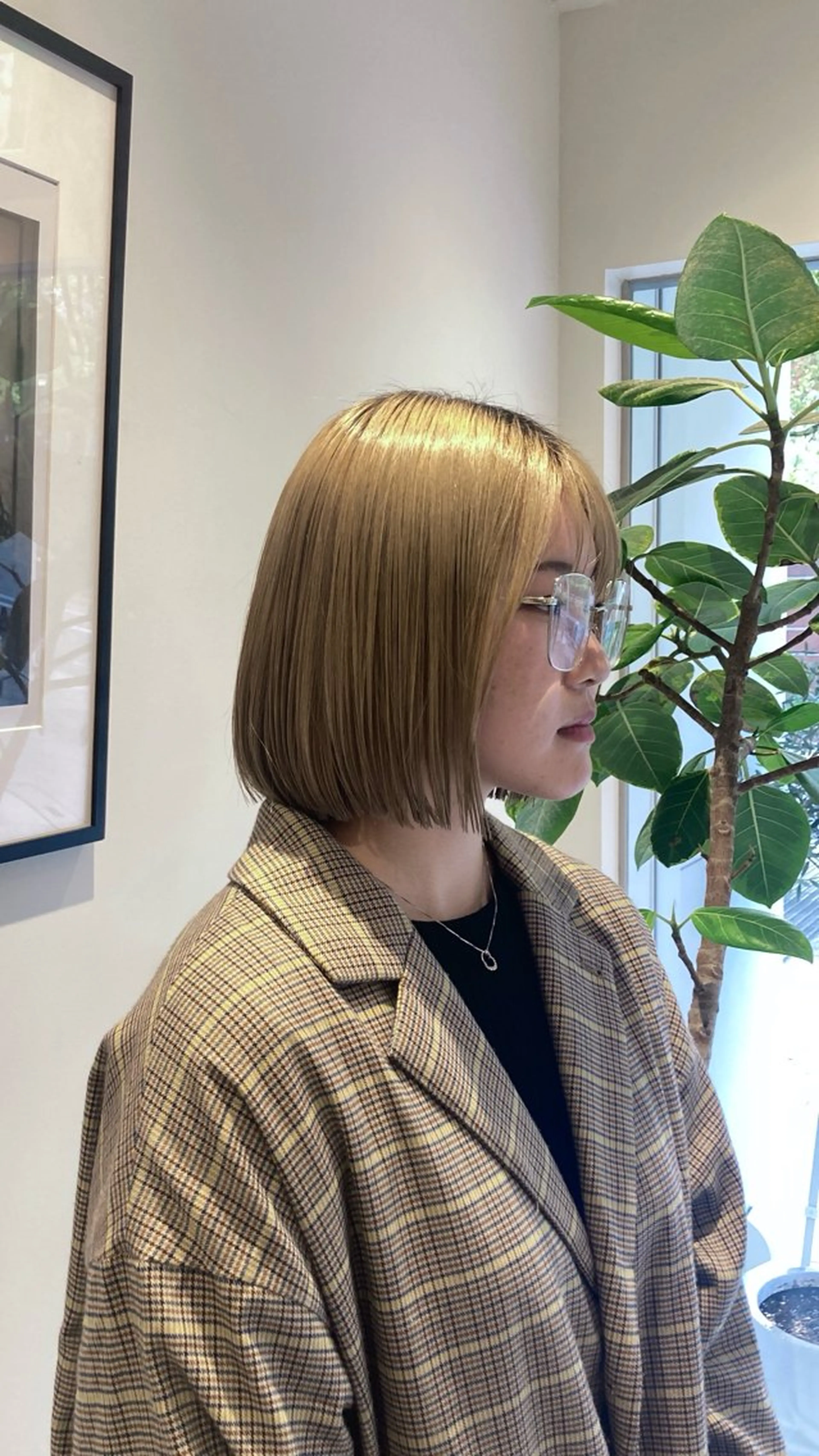 ショート ボブ CYAN.栄店所属・久野 紗愛のヘアスタイル