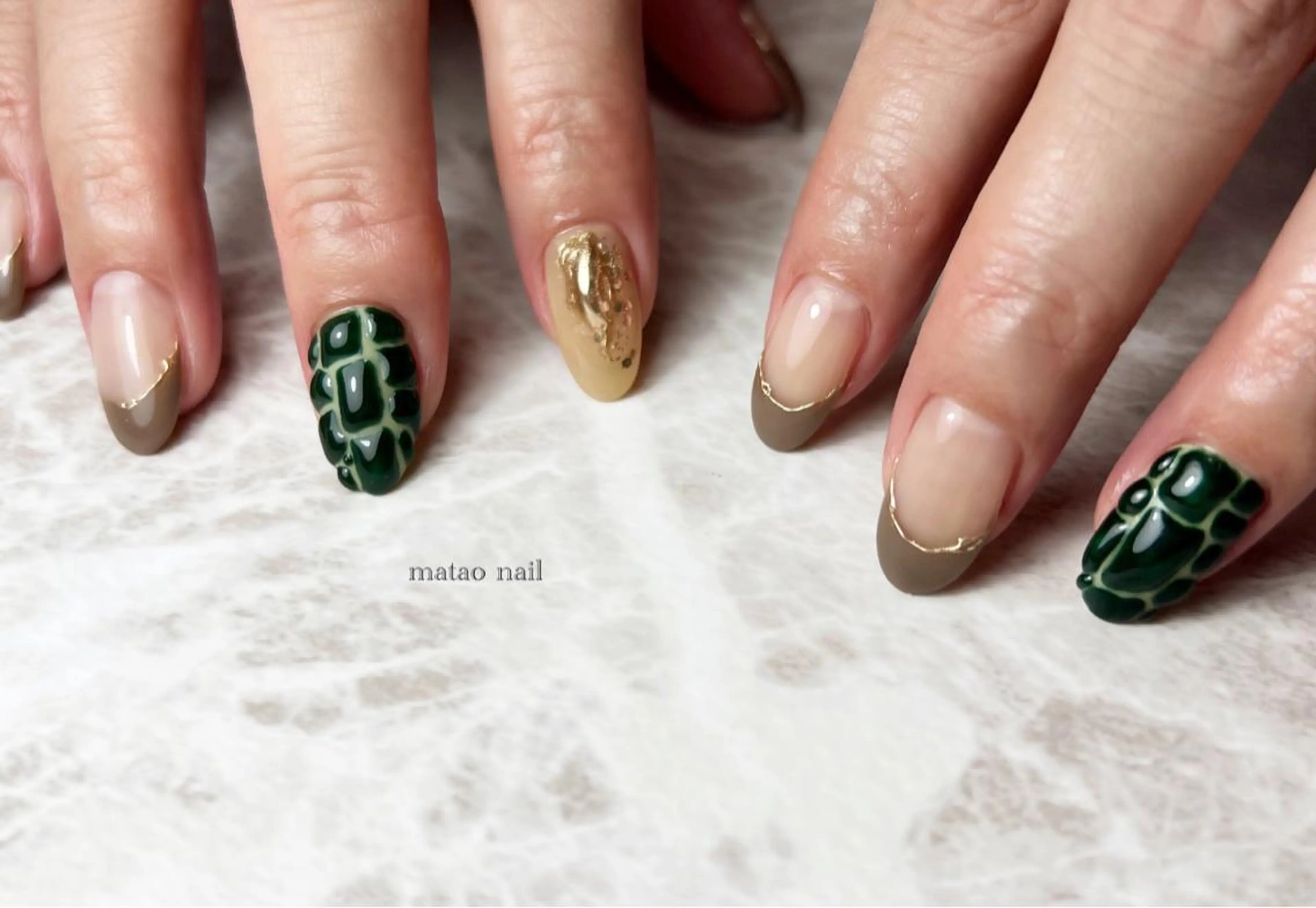 ネイル ハンドネイル フットネイル matao nailのネイルデザイン