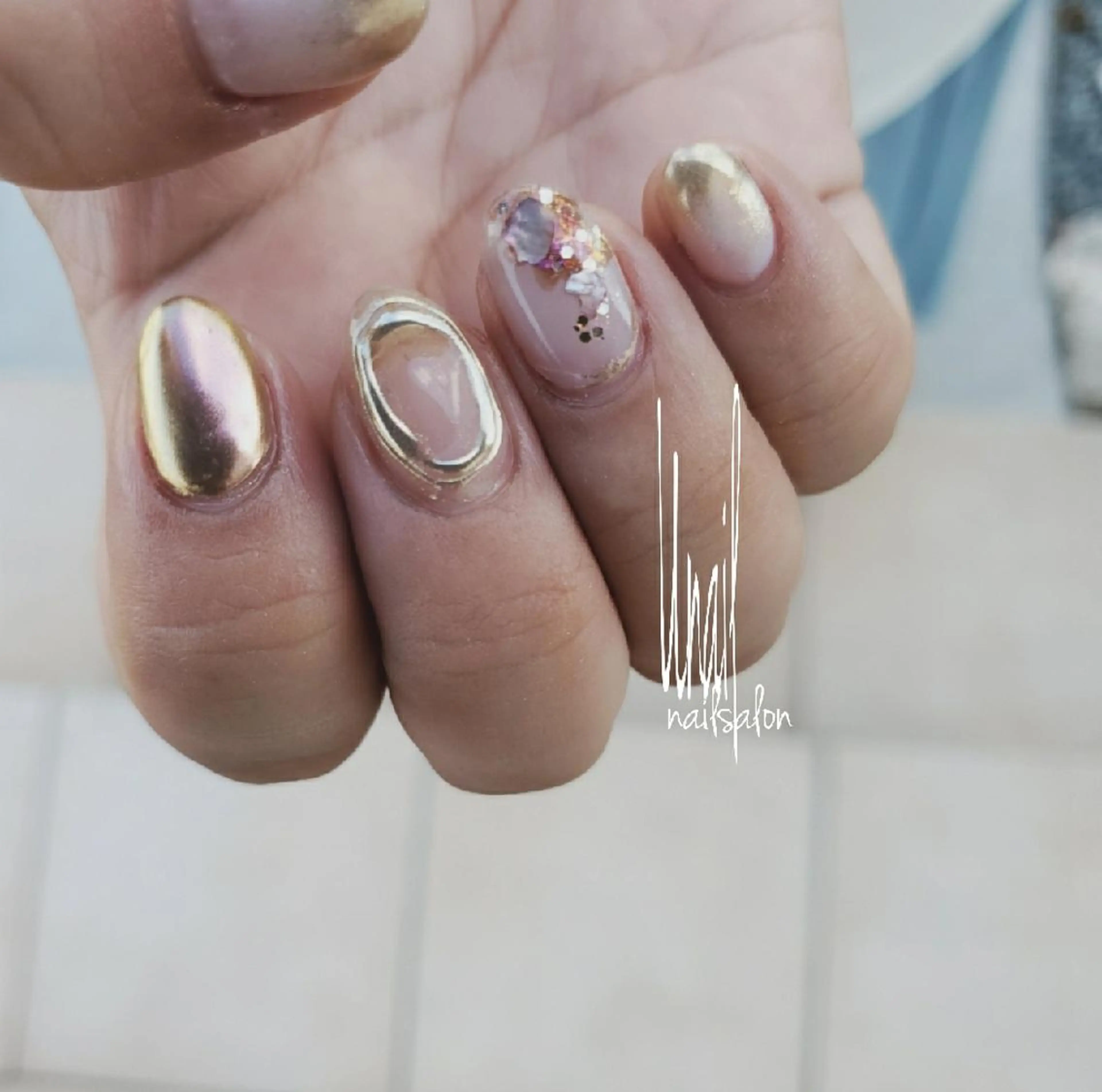 ネイル U nail所属・高橋 千恵のネイルデザイン