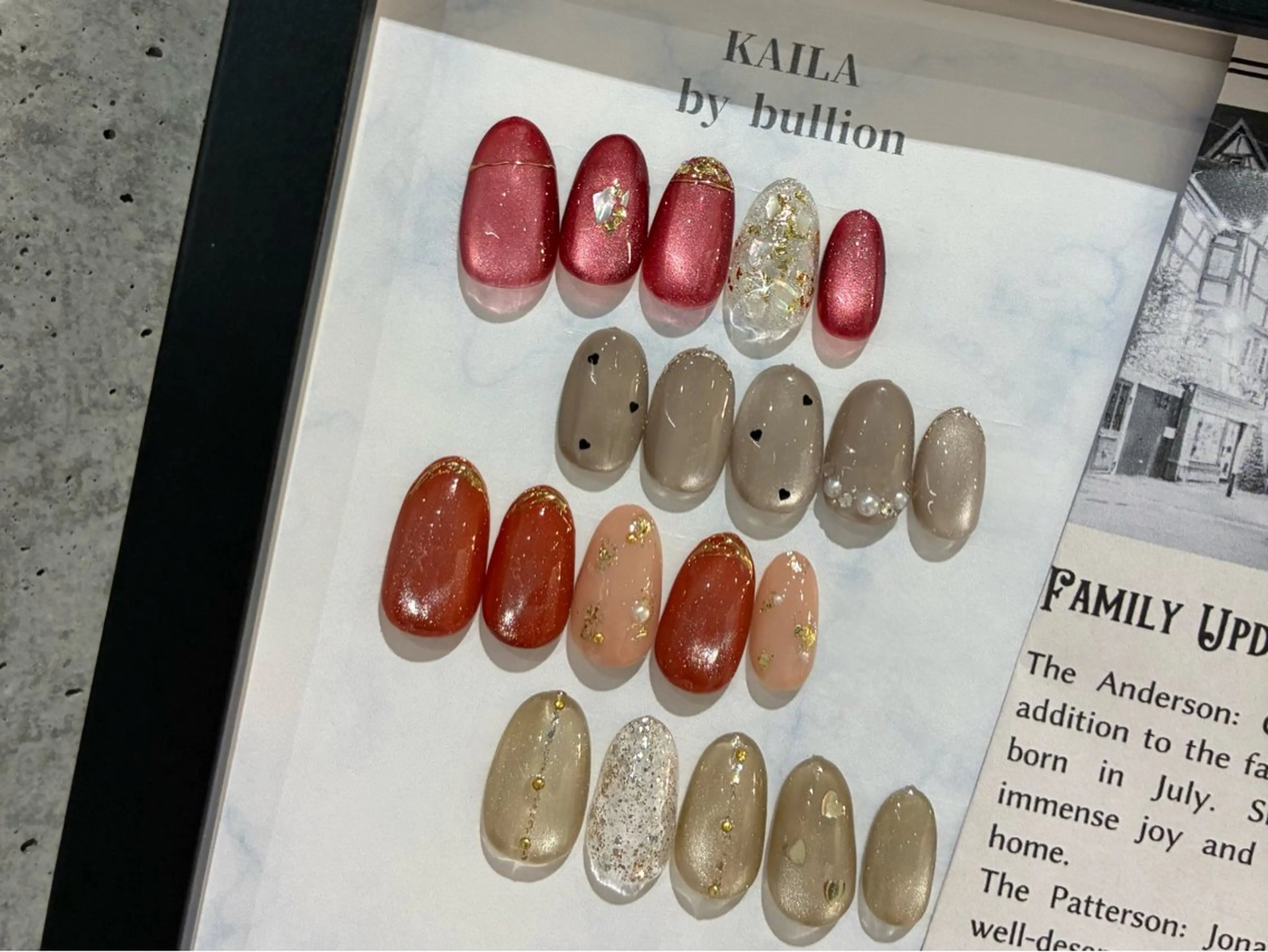 【ハンド】オフ込みパラジェル可・ジェルネイルKAILA限定ニュアンスネイル🩶の写真