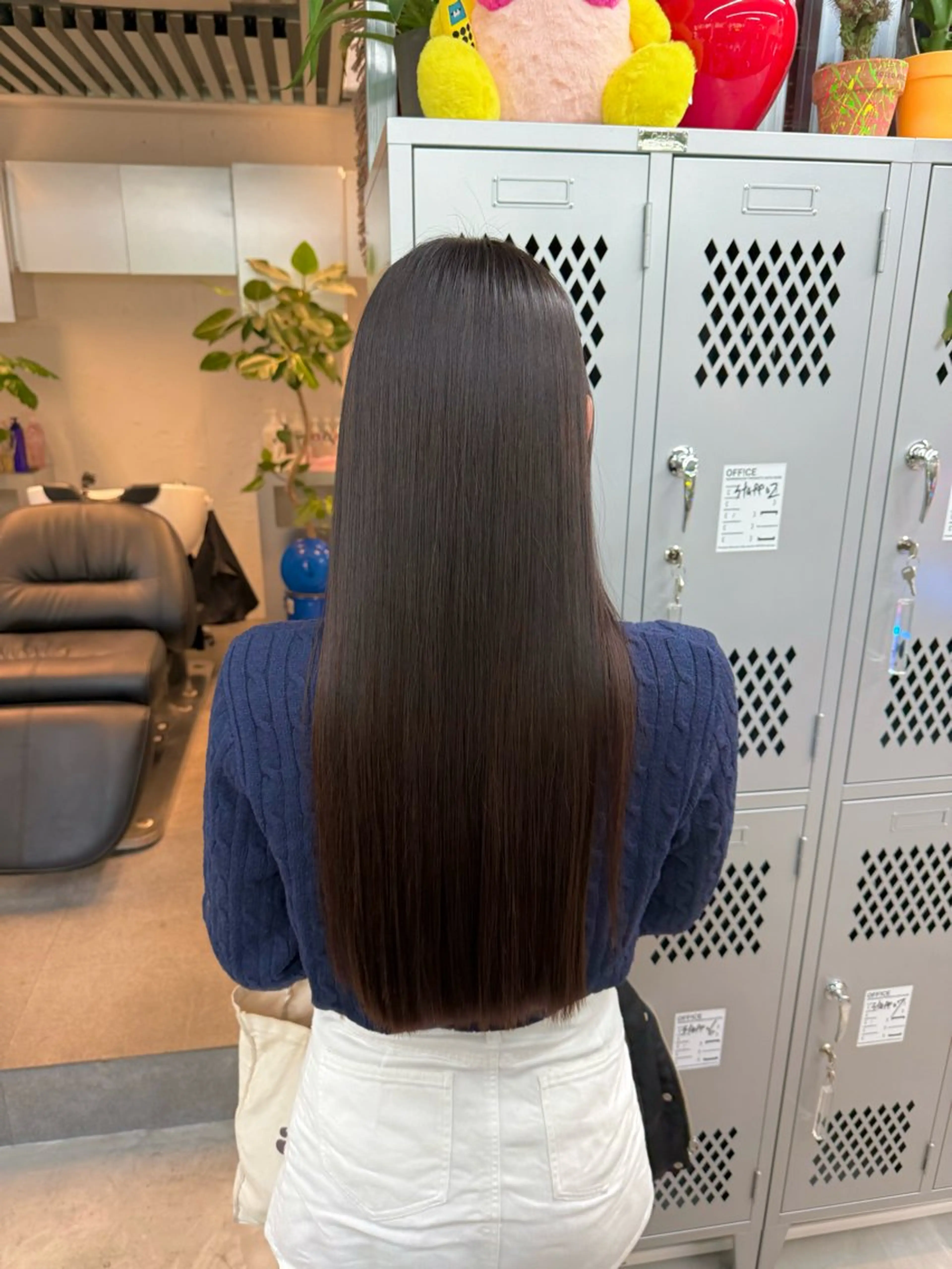 ロング 乾かすだけでサラ艶に /髪質改善西村涼太のヘアスタイル
