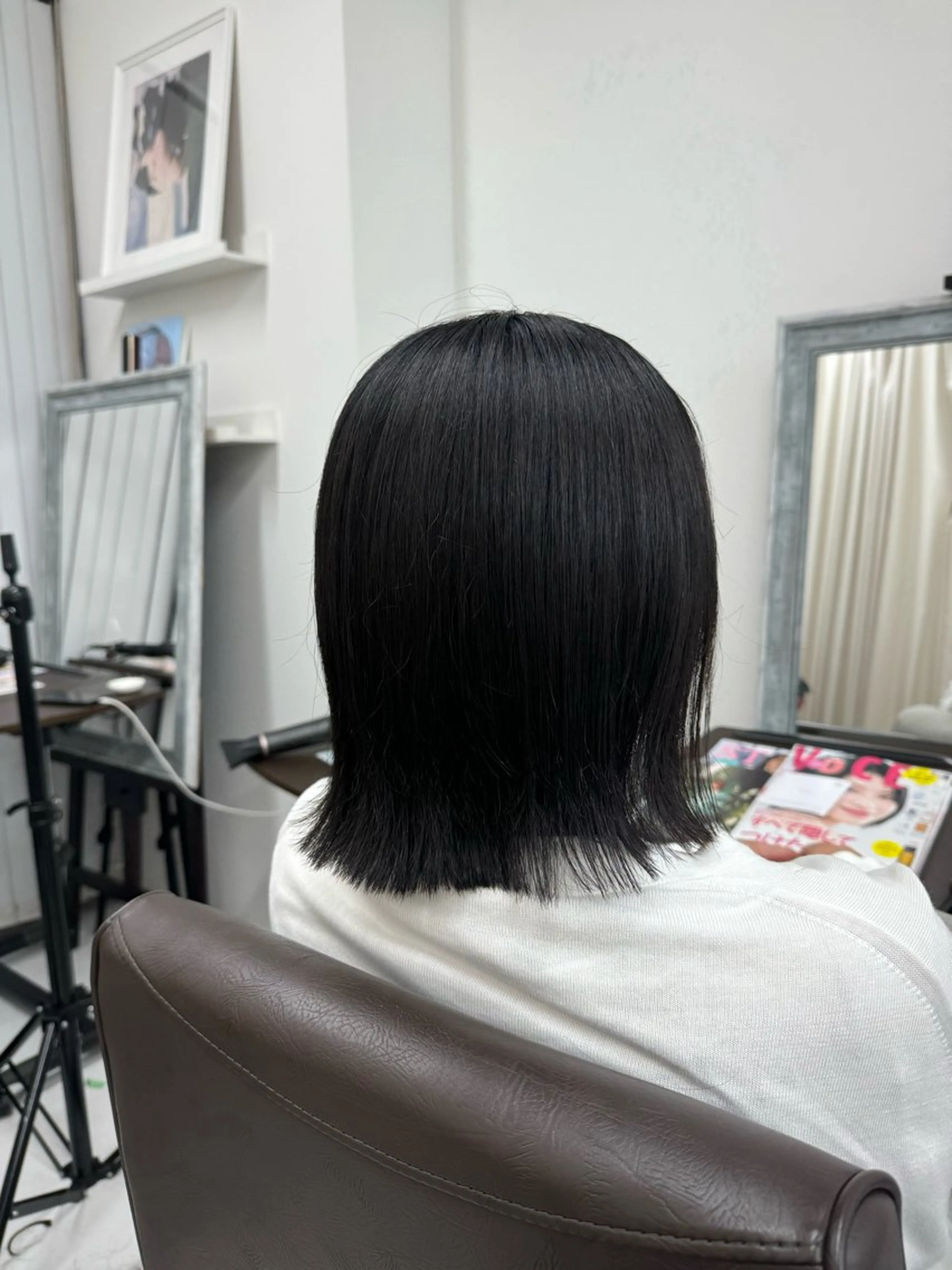 ミディアム 田島拓海 LEV. ボブカットのヘアスタイル
