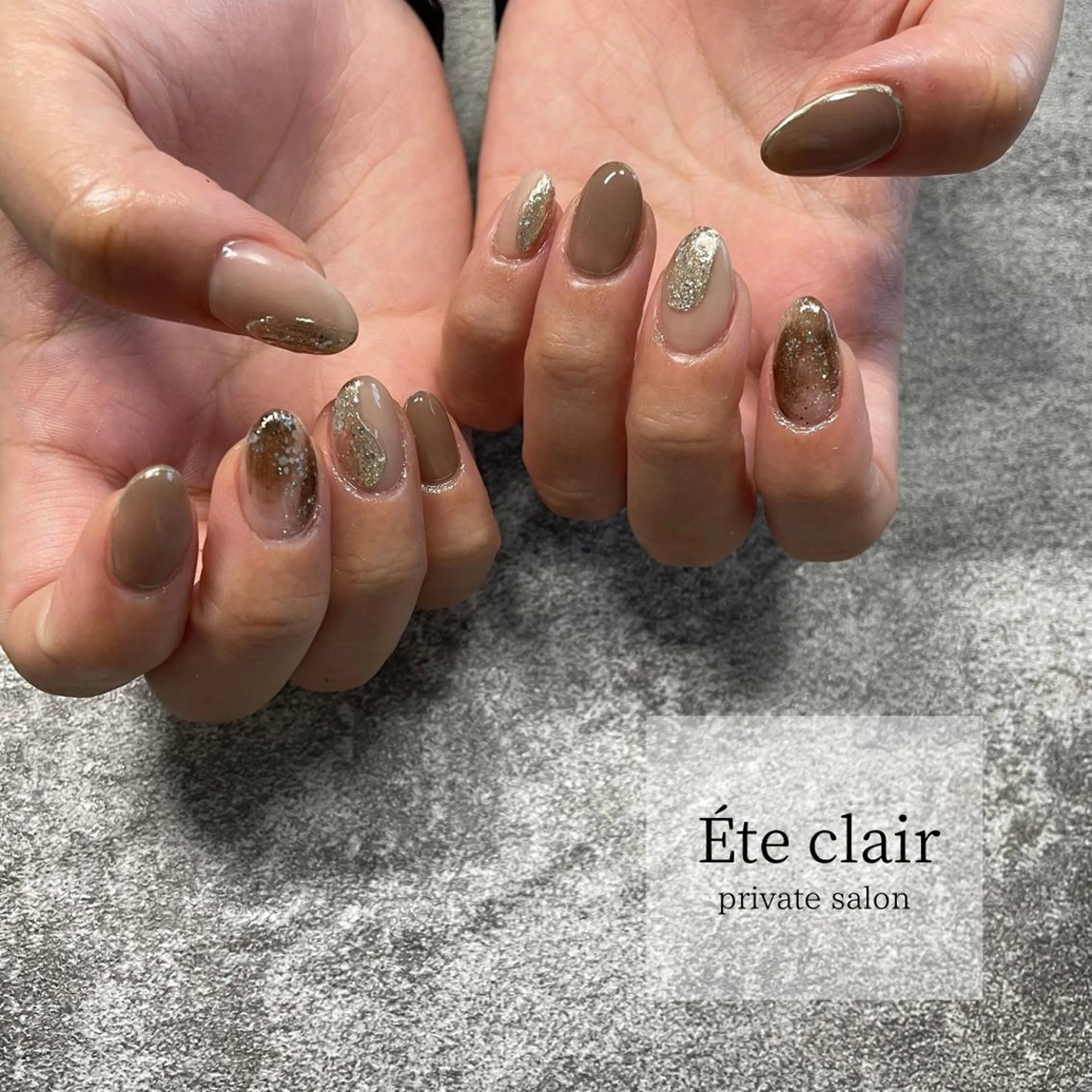 ネイル ハンドネイル Ète clair エテクレールのネイルデザイン