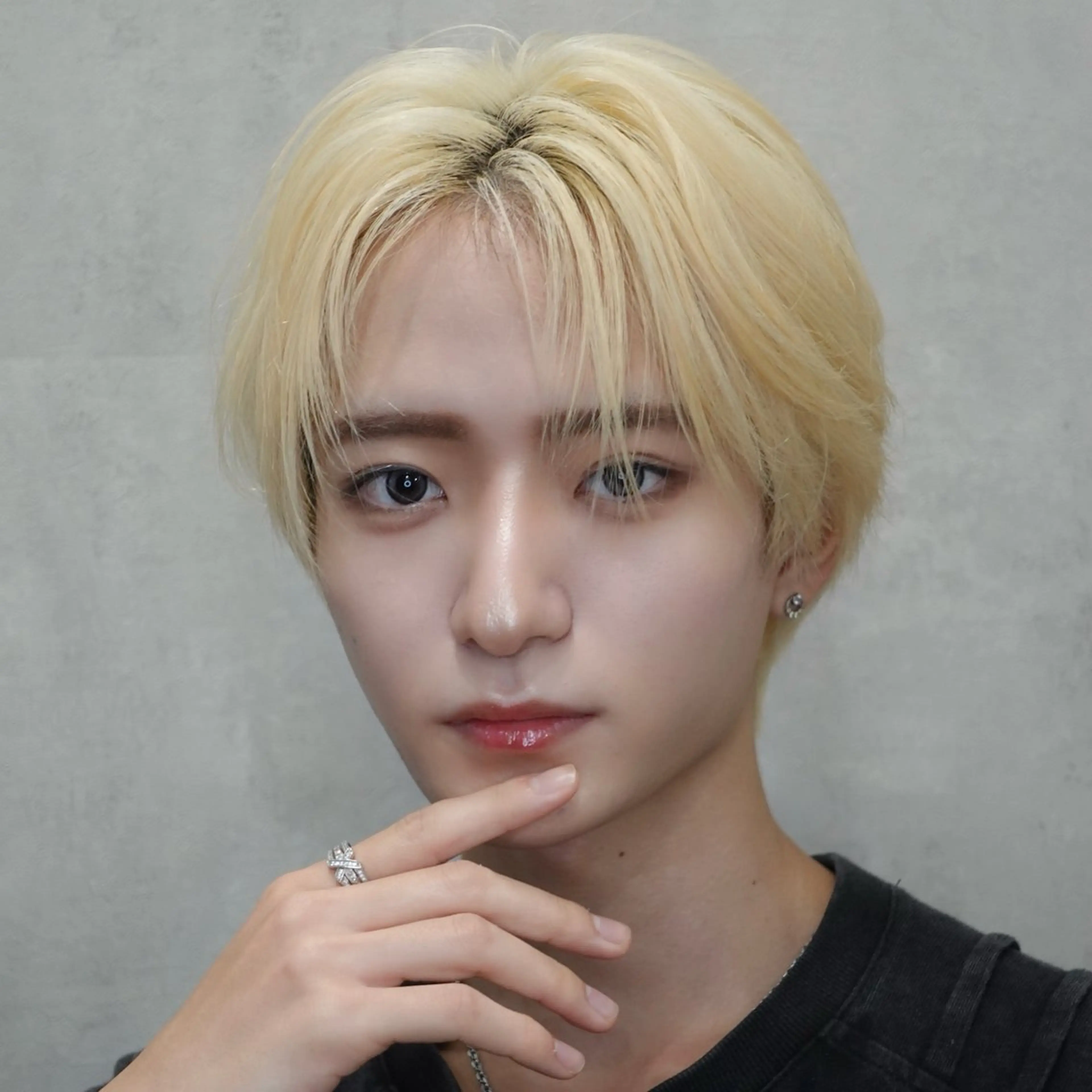 メンズ センターパート メンズ韓国風 LAVEL 渋谷店所属・ふーか/韓国メンズ /カットモデル募集のヘアスタイル